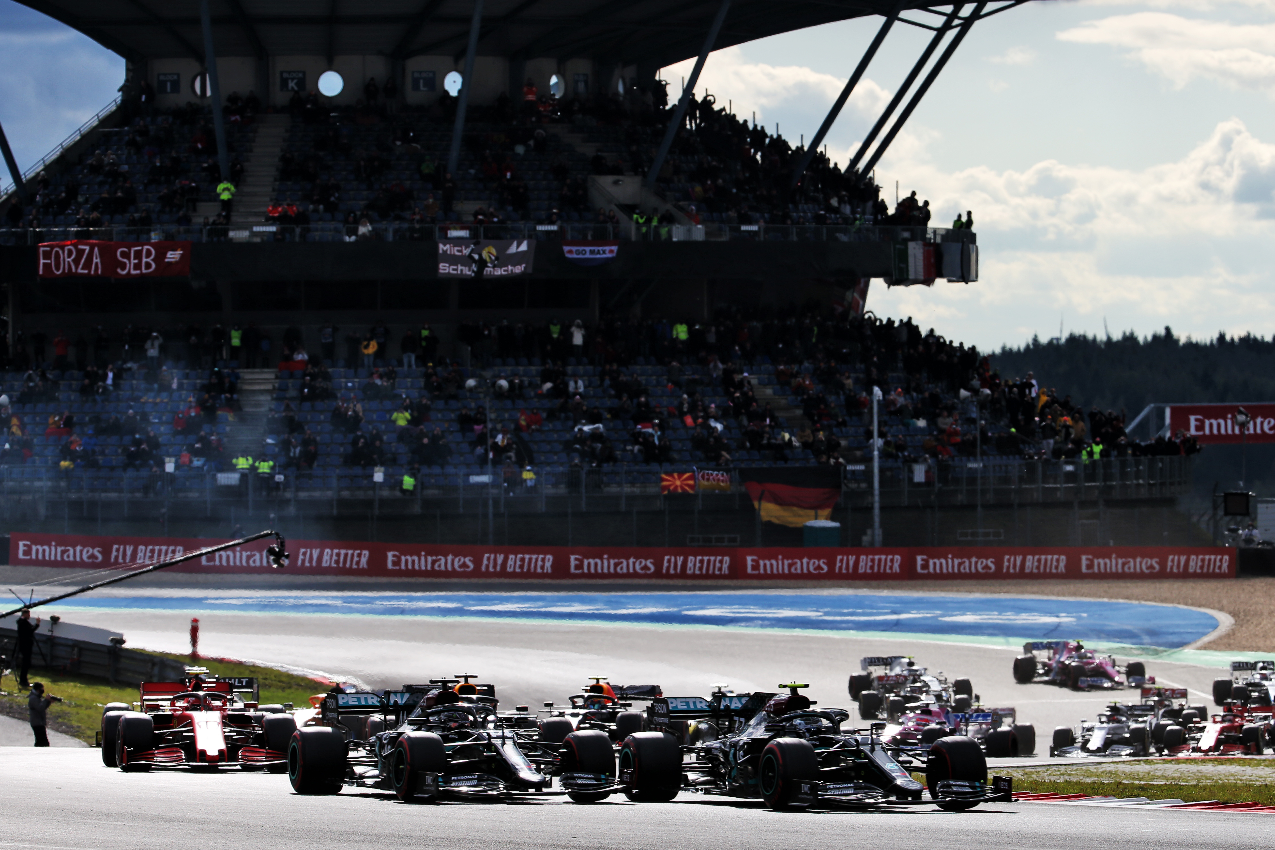 Motor Racing Formula One World Championship Eifel Grand Prix Race Day Nurbugring, Germany