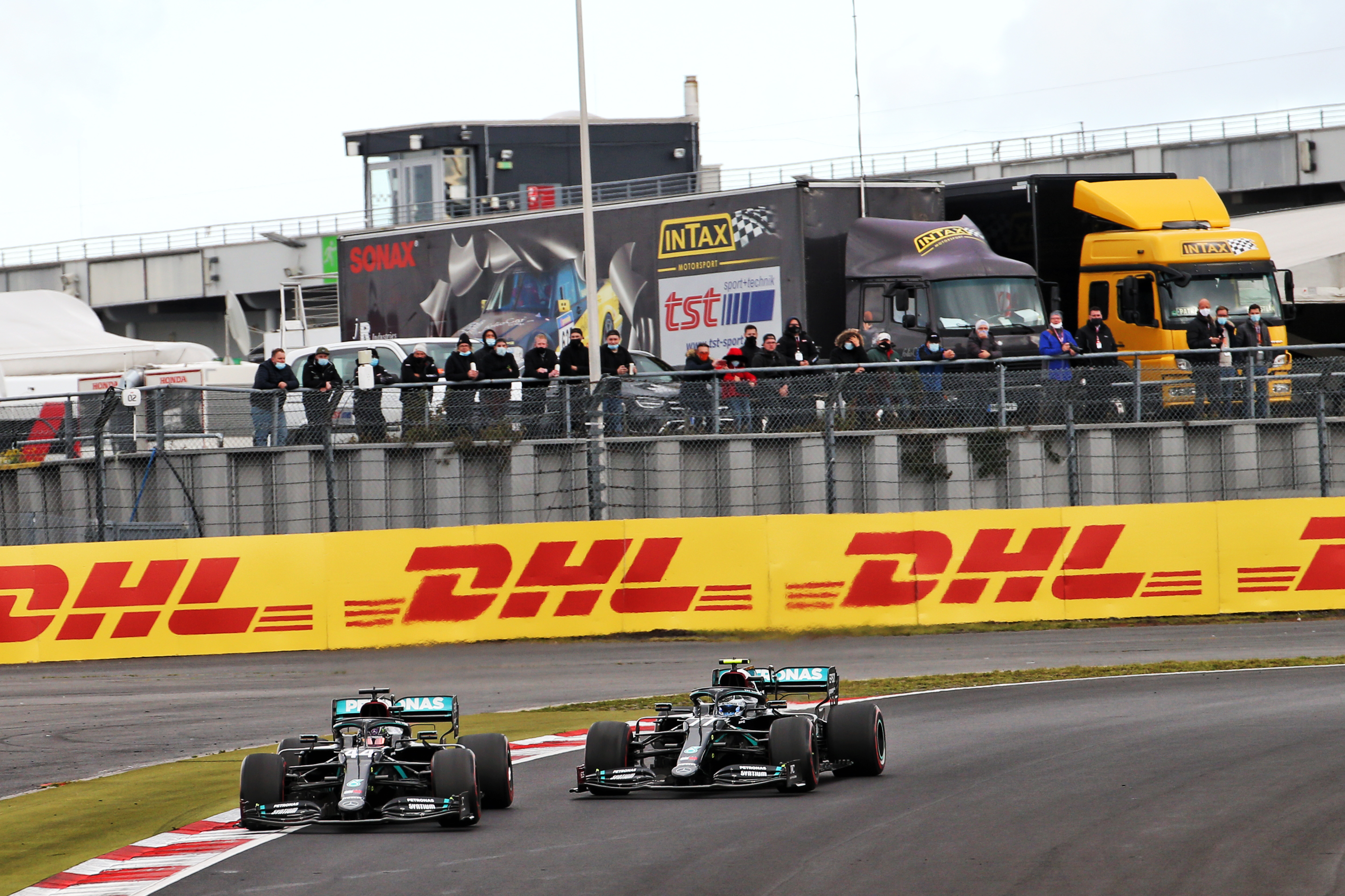 Lewis Hamilton Valtteri Bottas Mercedes Eifel Grand Prix 2020 Nurburgring