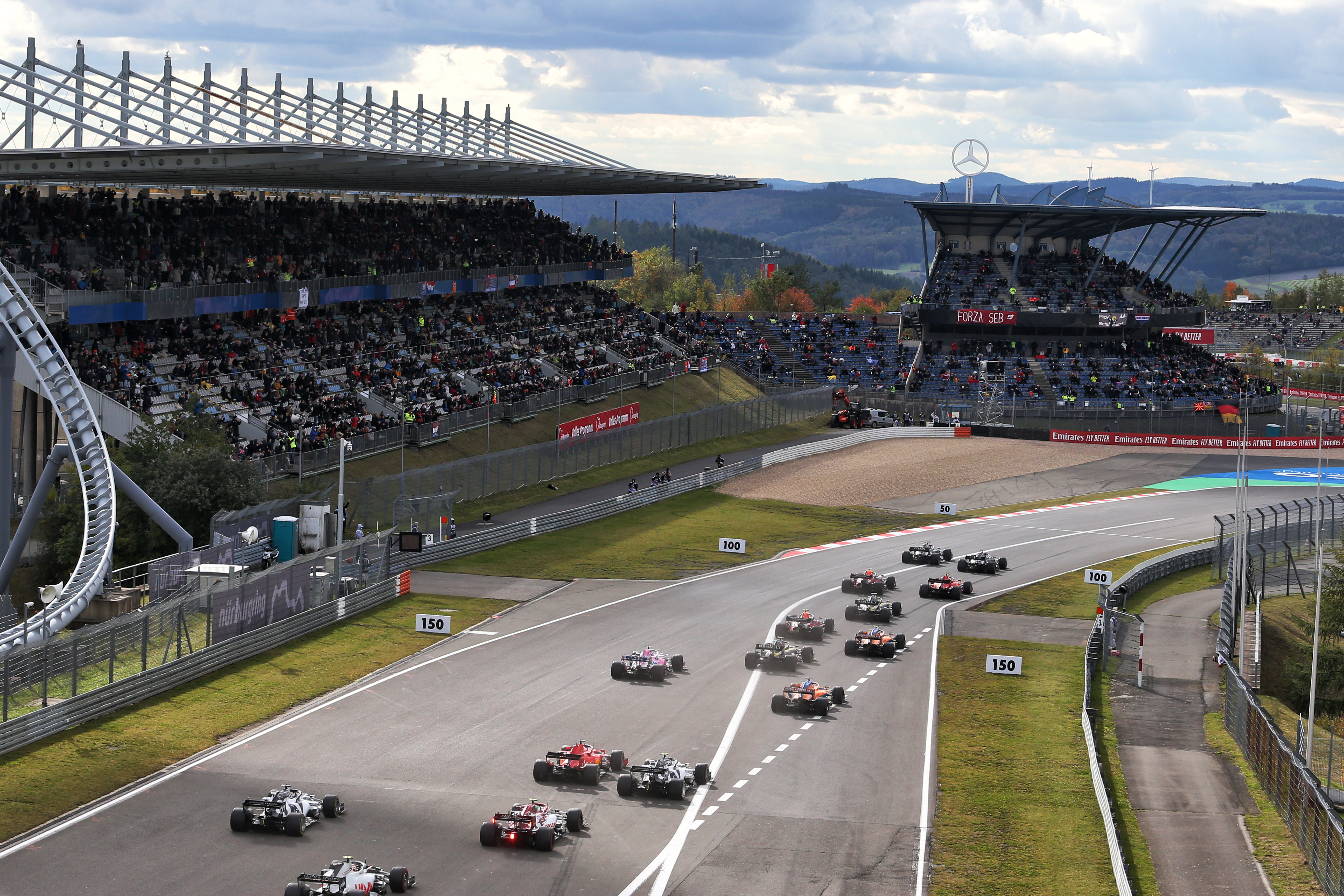 Motor Racing Formula One World Championship Eifel Grand Prix Race Day Nurbugring, Germany