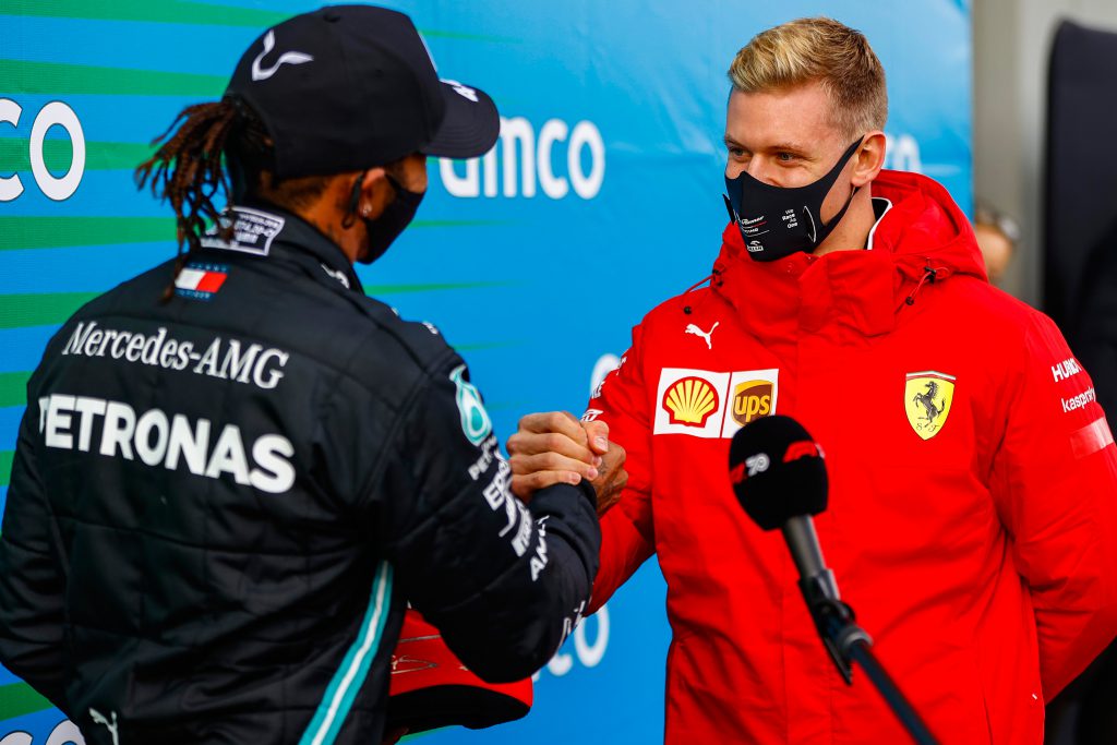 Lewis Hamilton and Mick Schumacher, F1