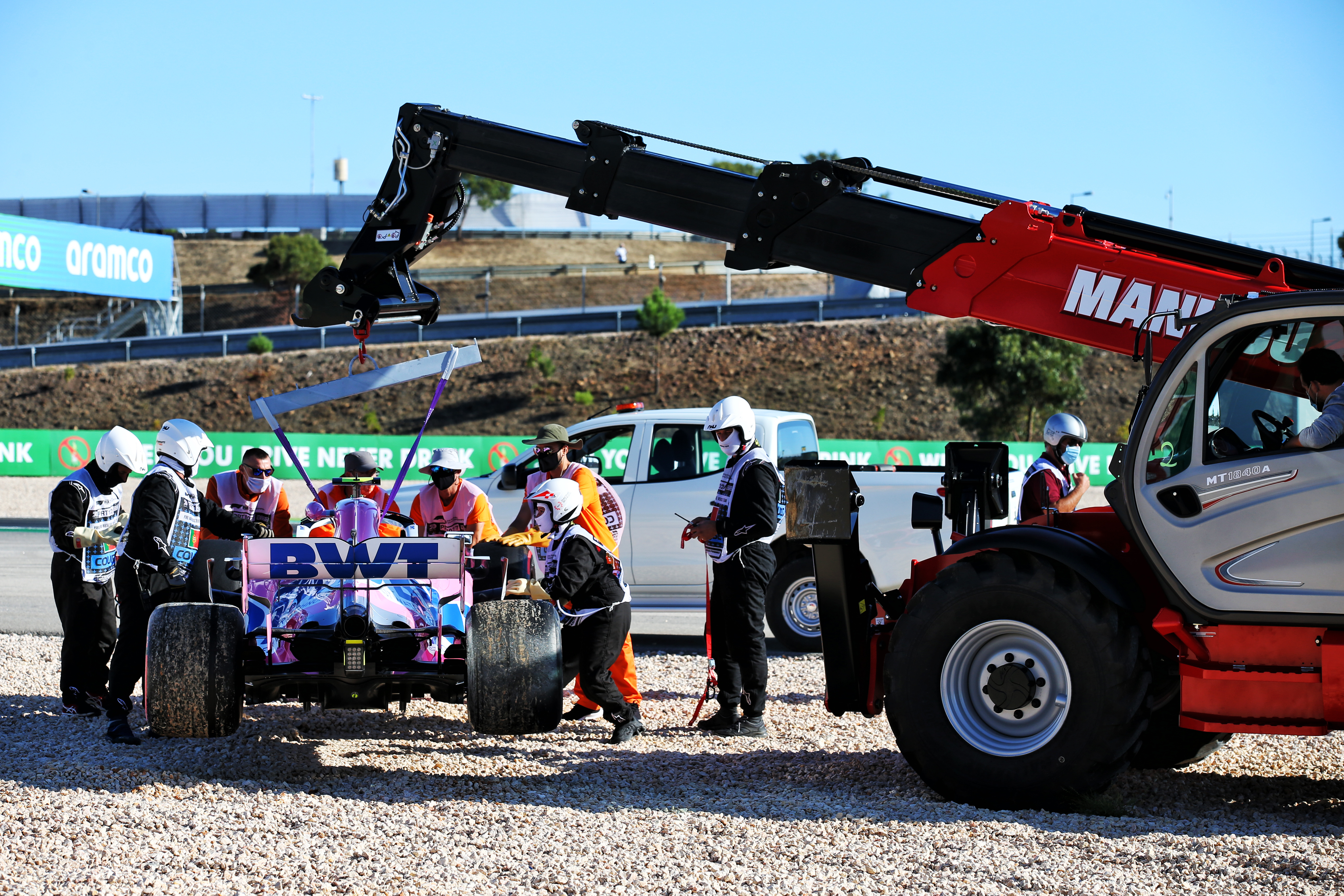 Motor Racing Formula One World Championship Portuguese Grand Prix Practice Day Portimao, Portugal