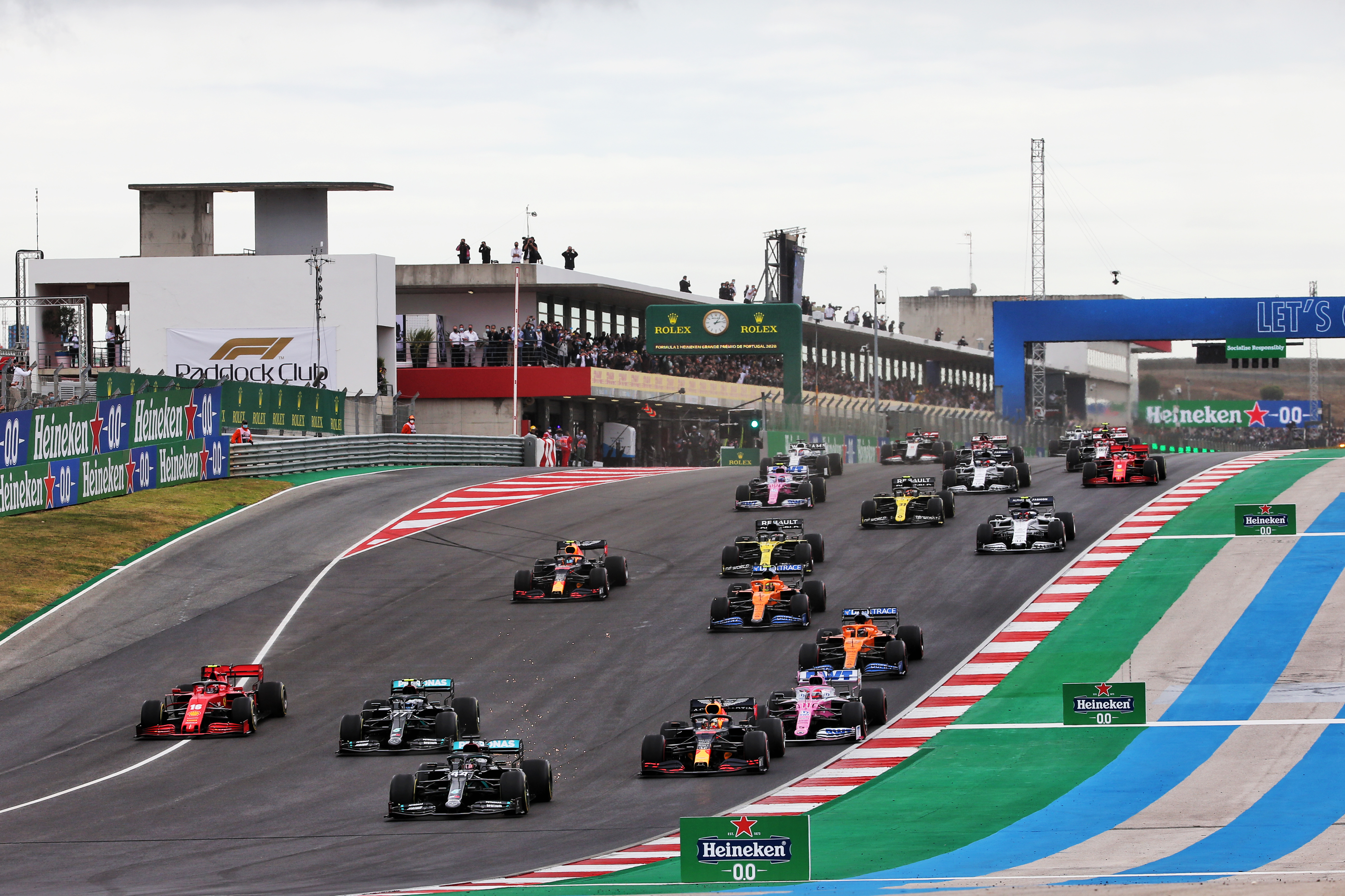 Motor Racing Formula One World Championship Portuguese Grand Prix Race Day Portimao, Portugal