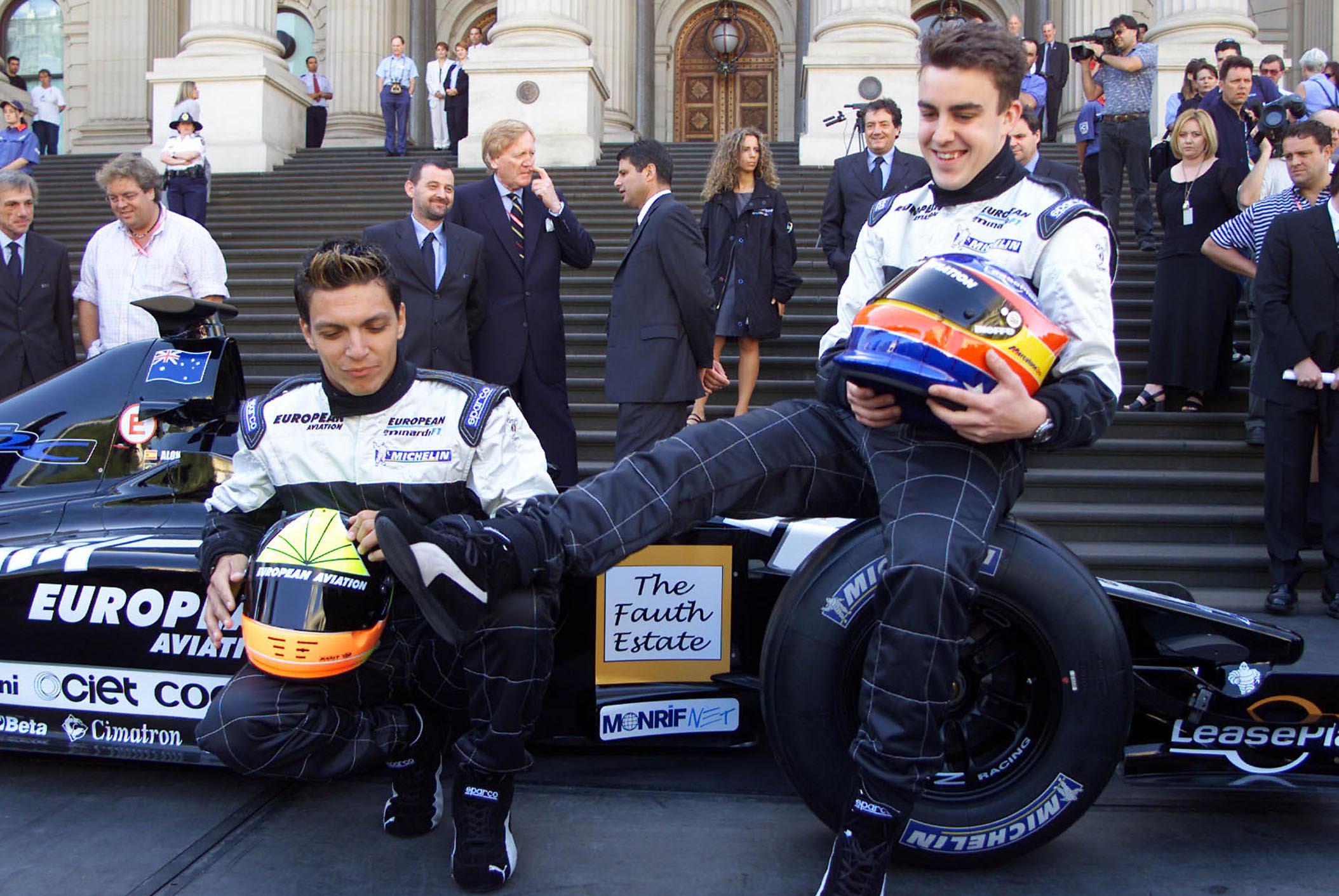 Prsentation Des Neuen Formel 1 Minardi In Melbourne