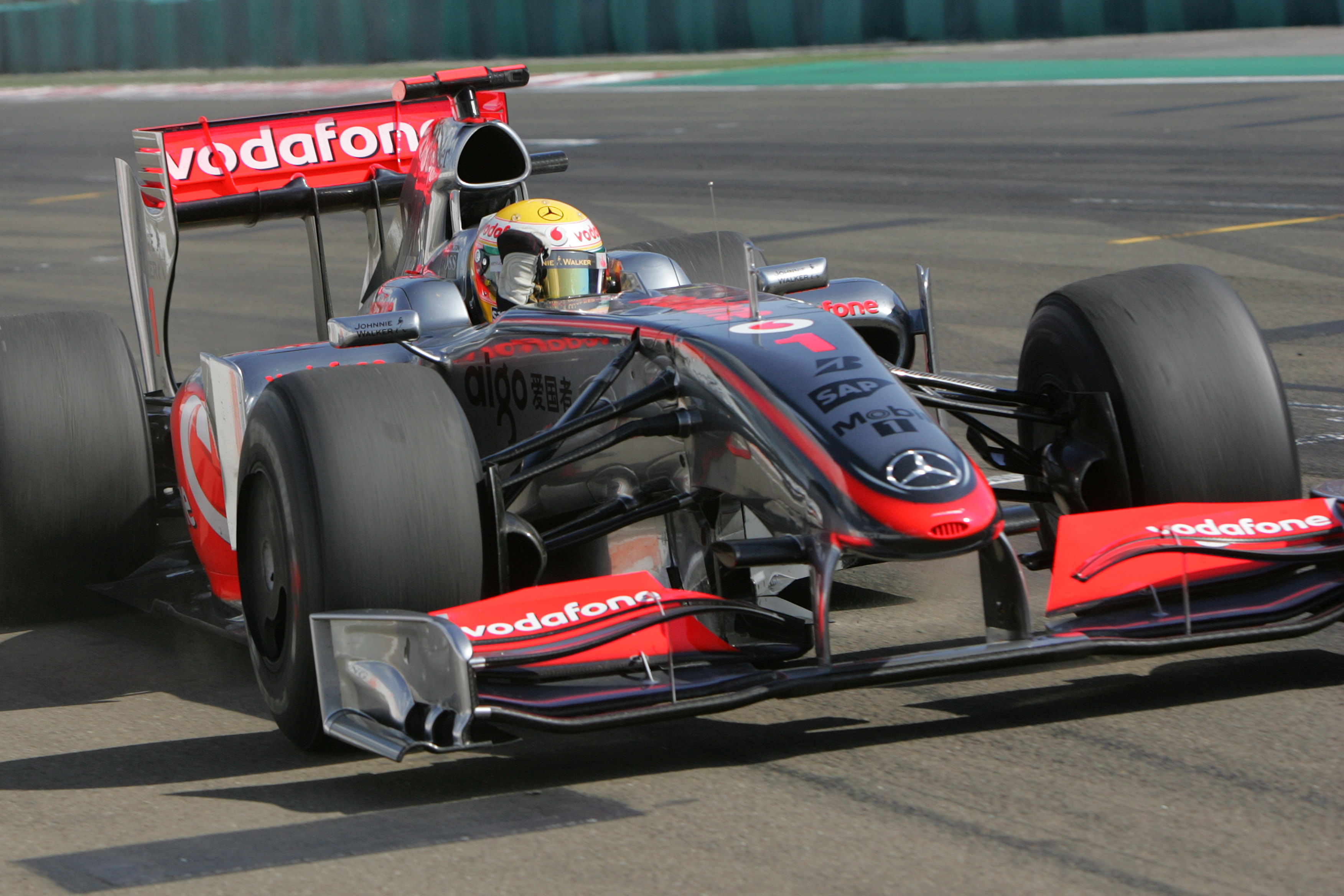 Lewis Hamilton McLaren wins 2009 Hungarian Grand Prix