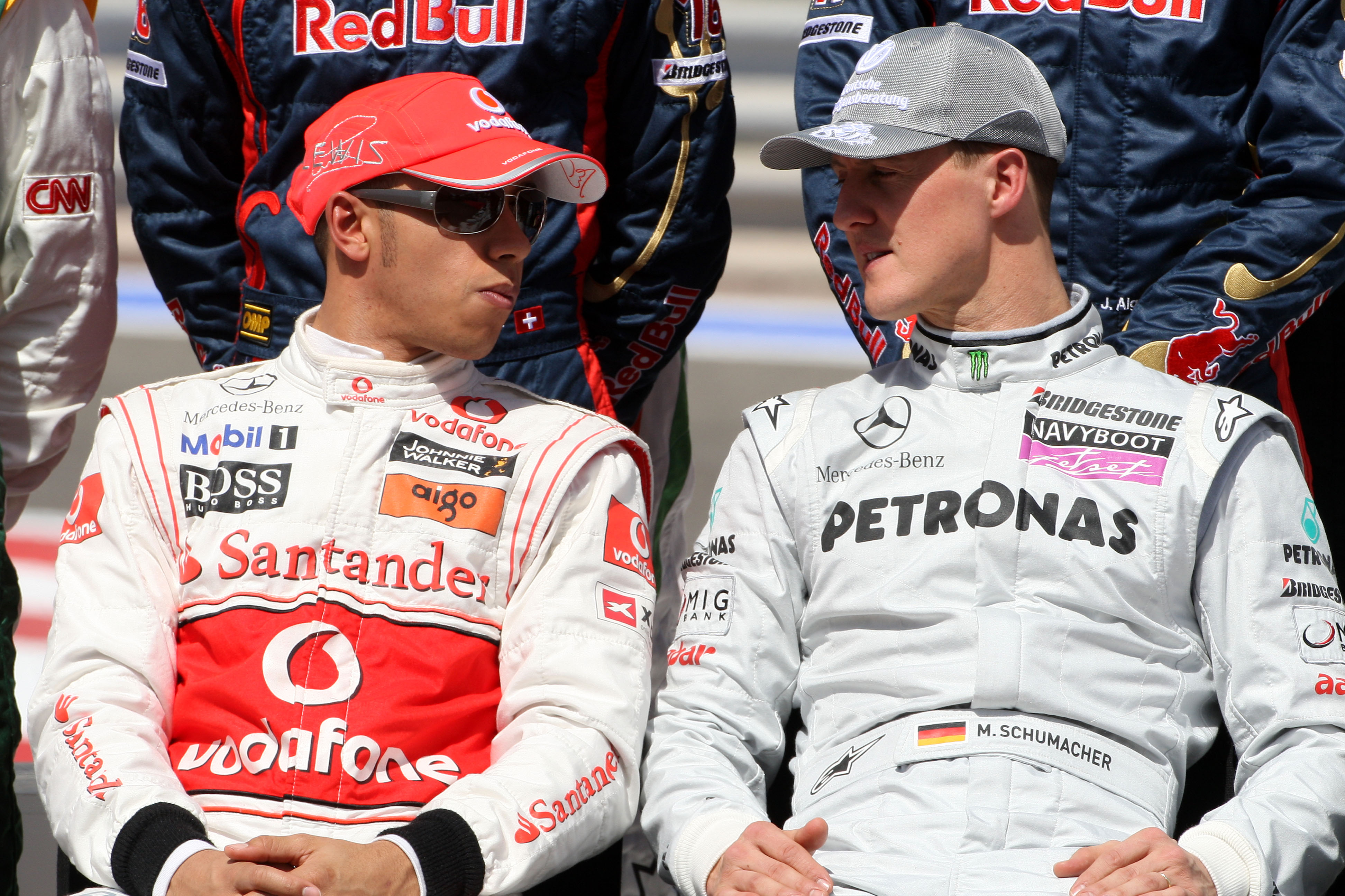 Lewis Hamilton Michael Schumacher