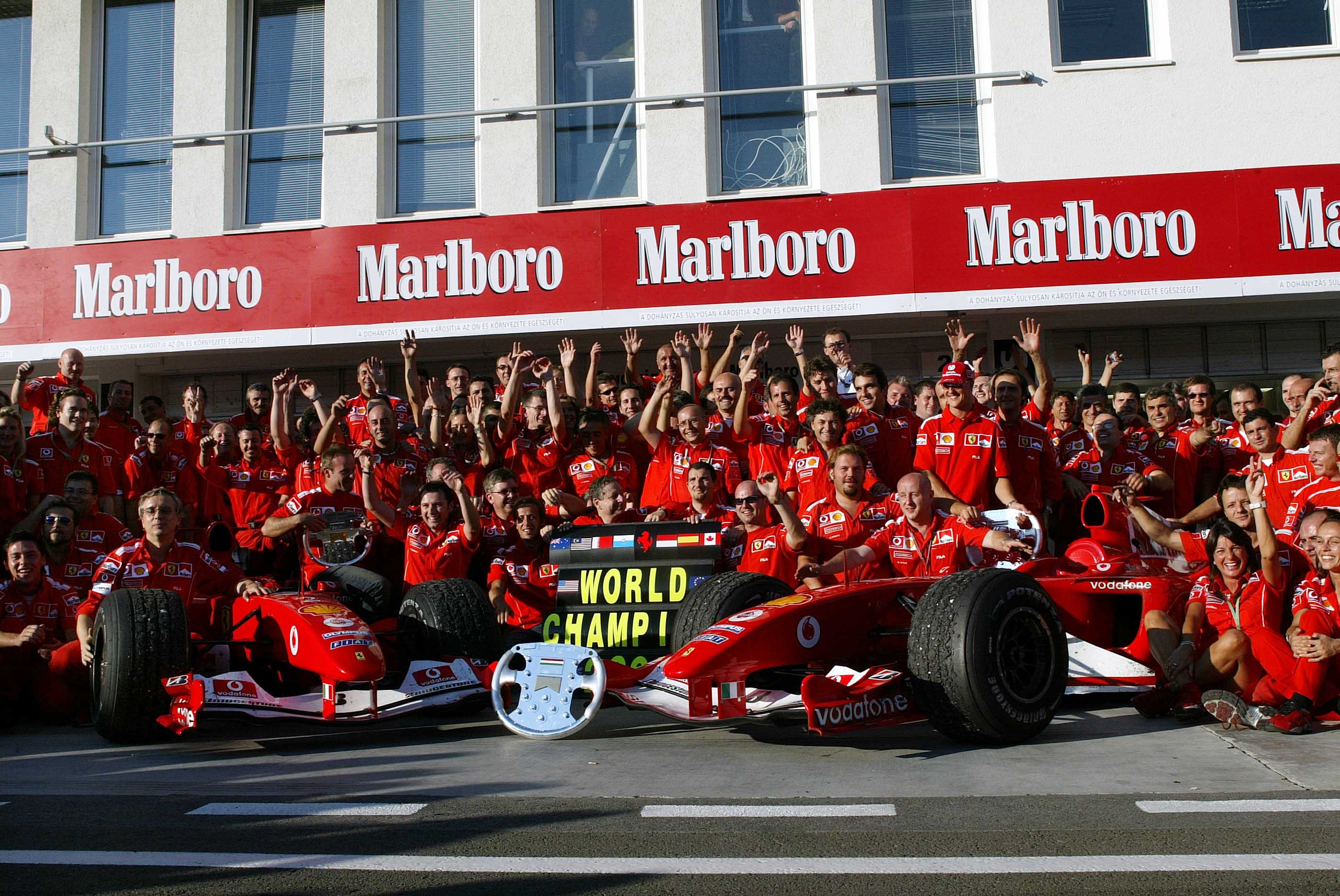 Ferrari wins 2004 F1 constructors' championship