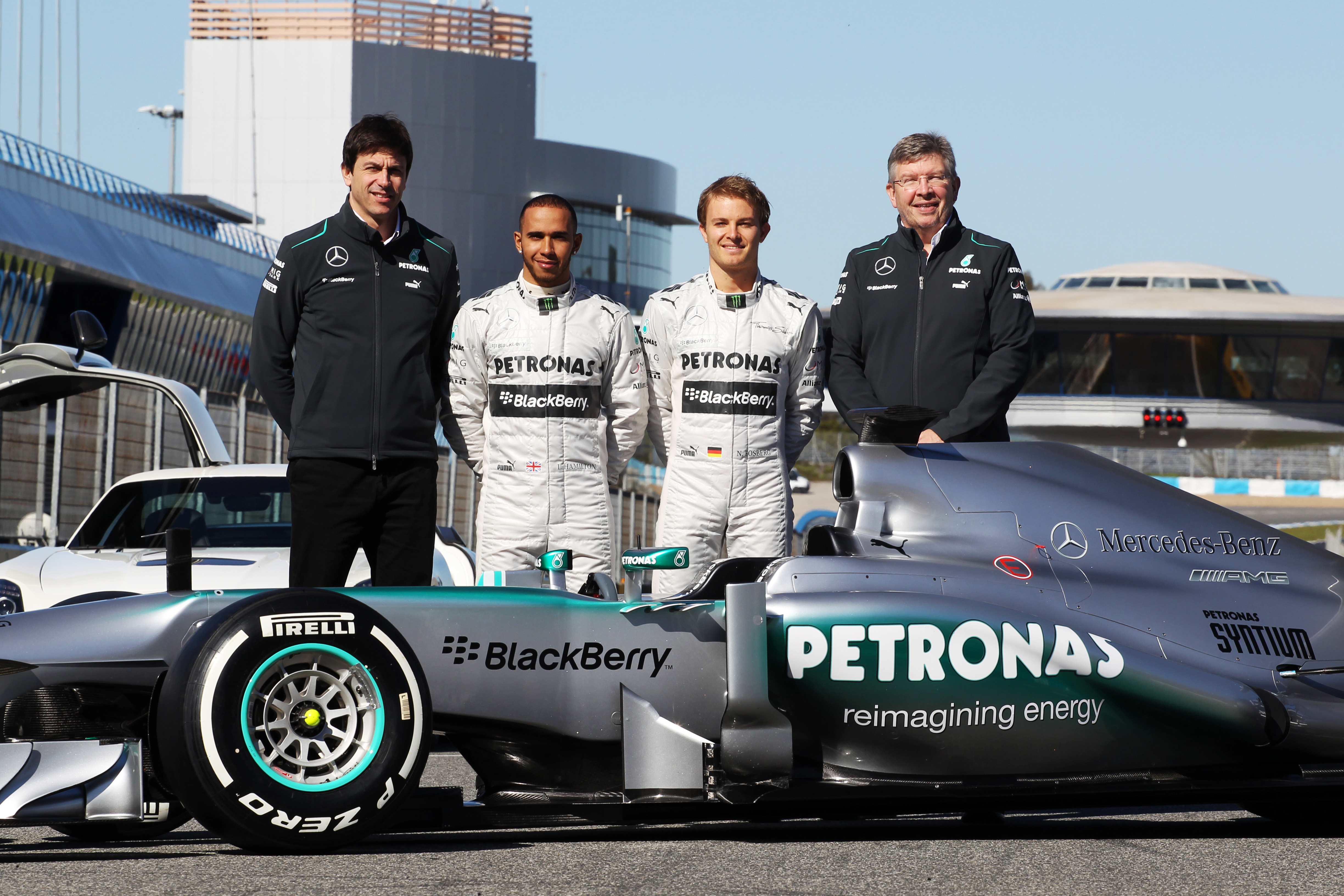 Mercedes F1 launch 2013