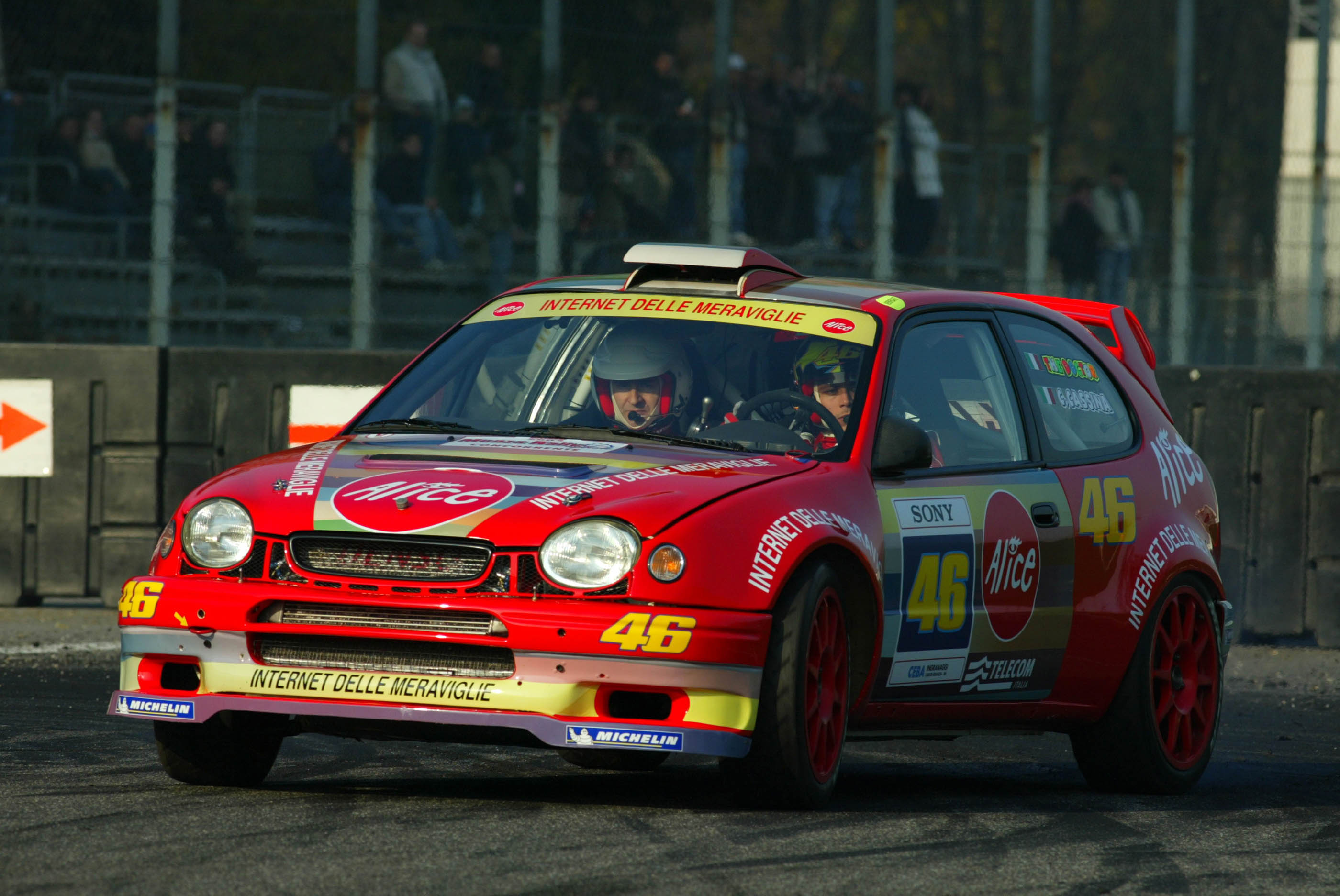 Valentino Rossi Monza Rally 2004