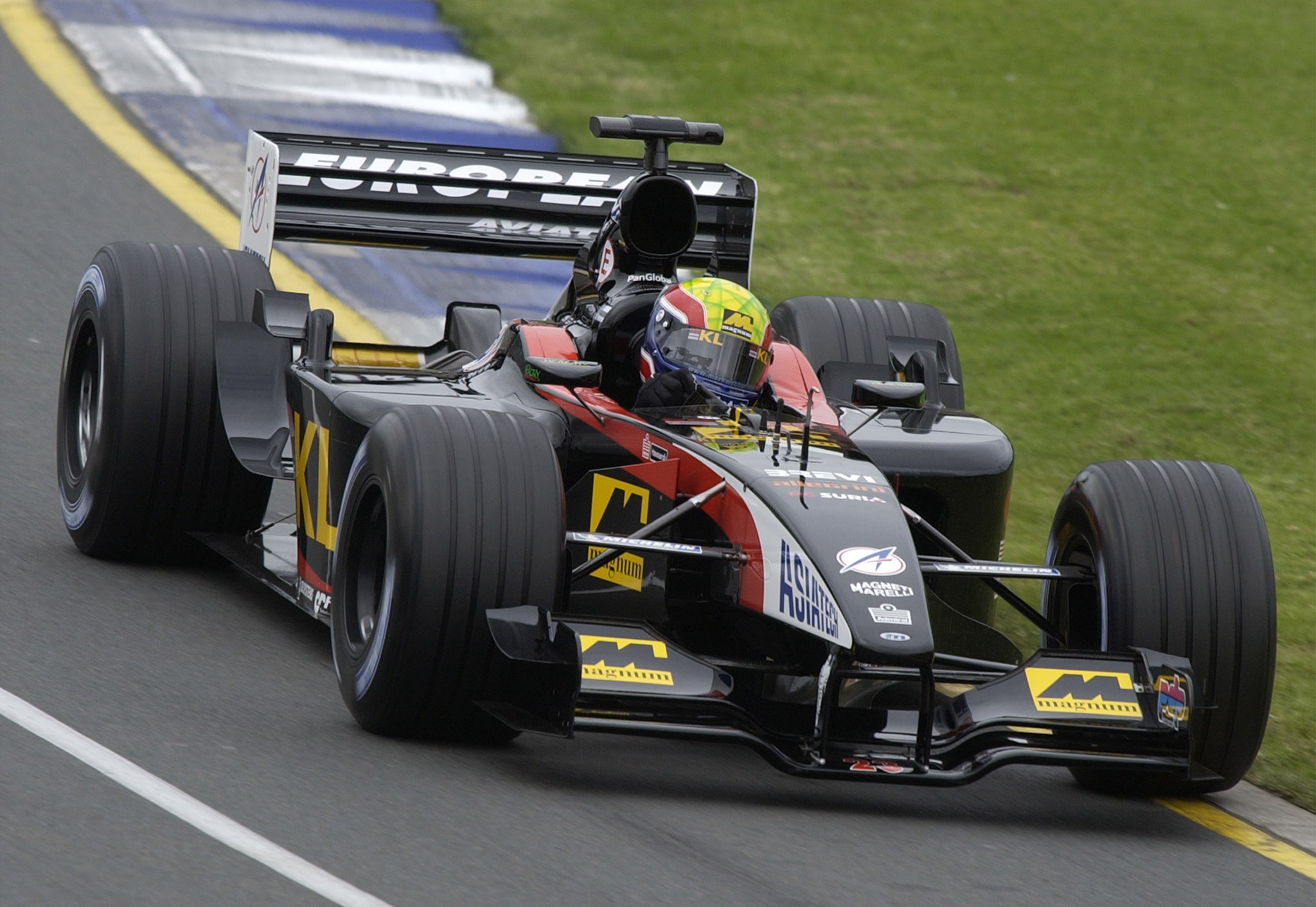 Mark Webber Minardi Australian GP 2002 Melbourne F1