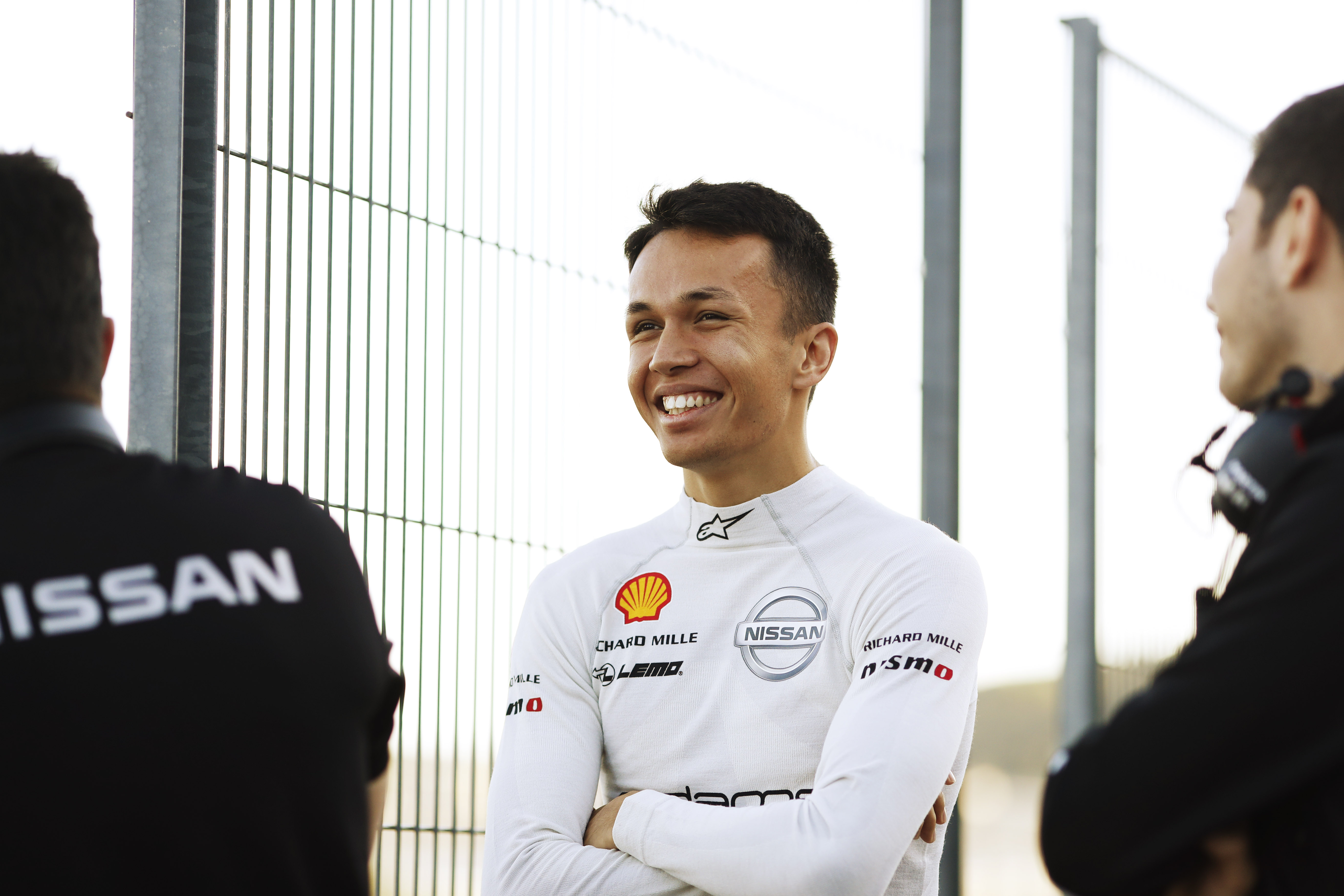 Alex Albon Formula E testing 2018