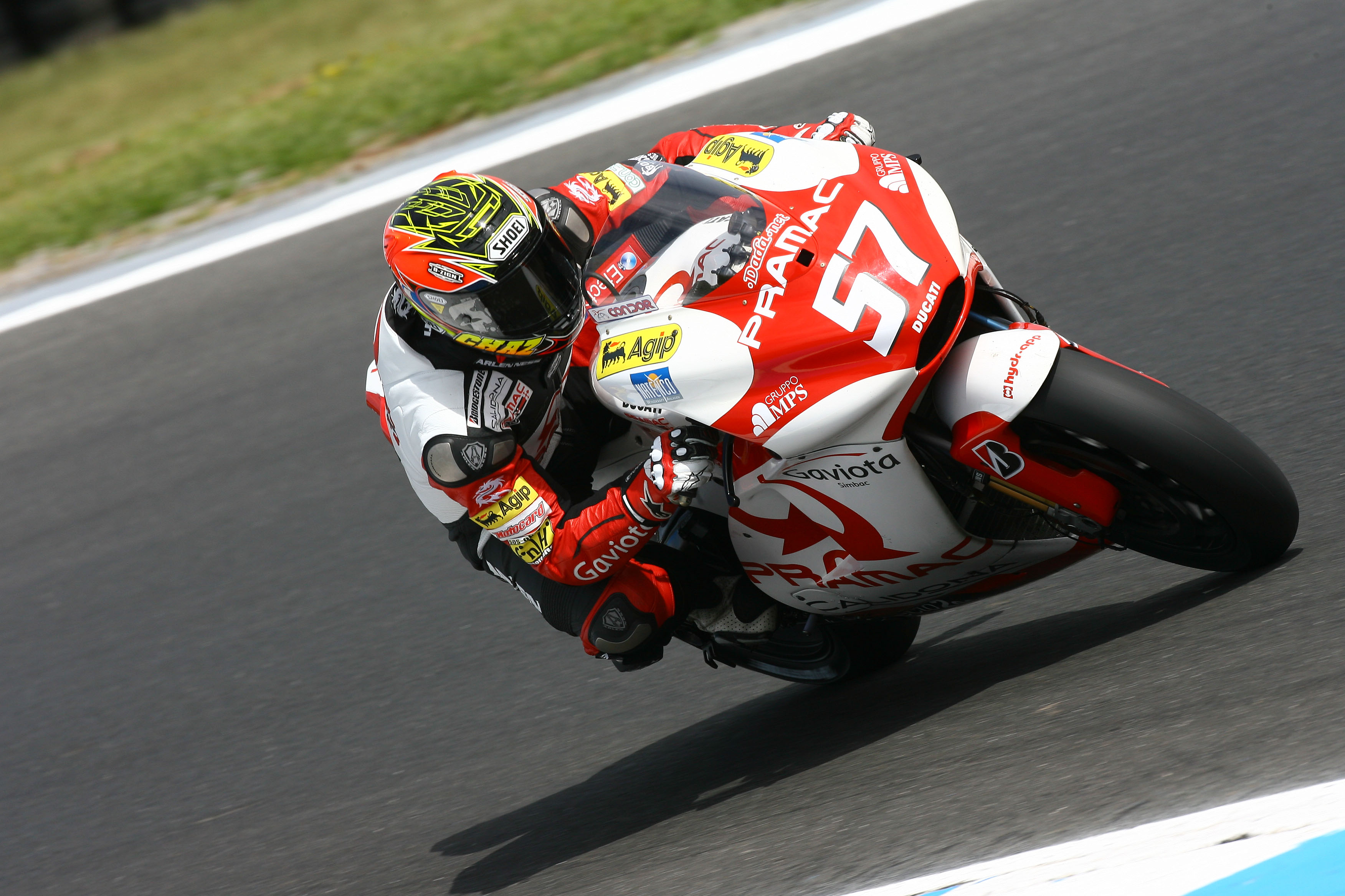 Chaz Davies Pramac Ducati MotoGP 2007