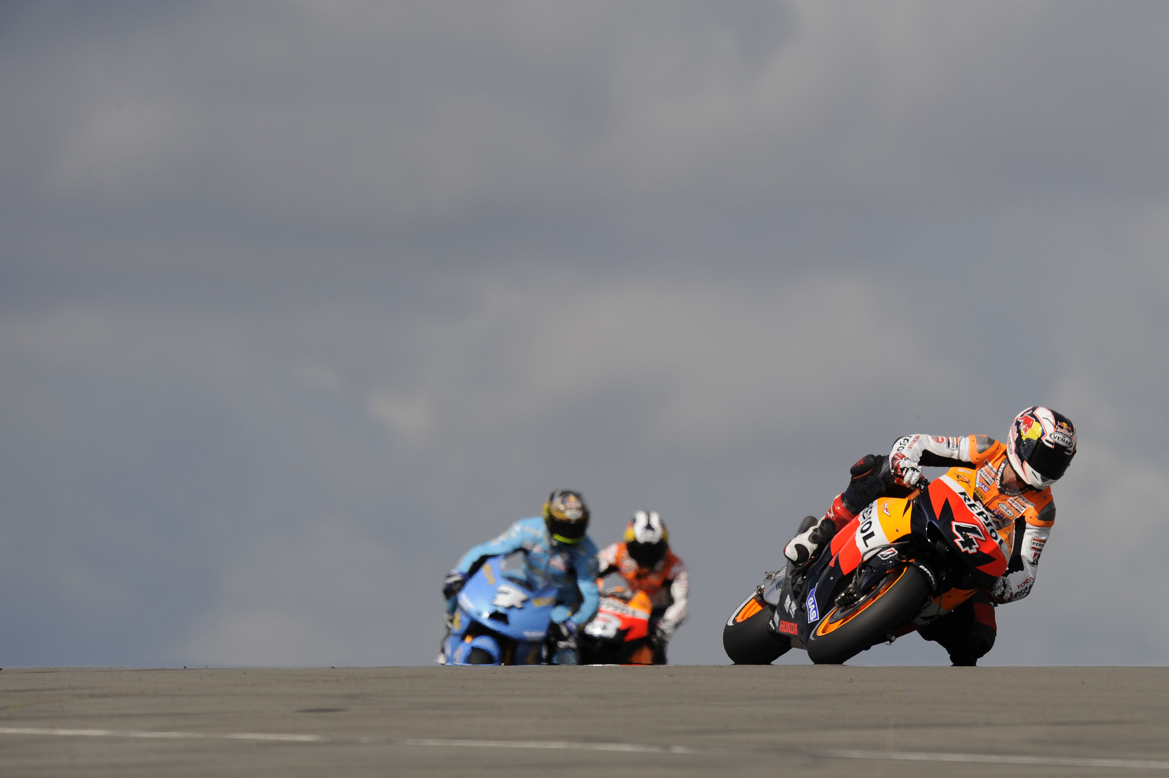 Andrea Dovizioso Honda Donington Park MotoGP 2009