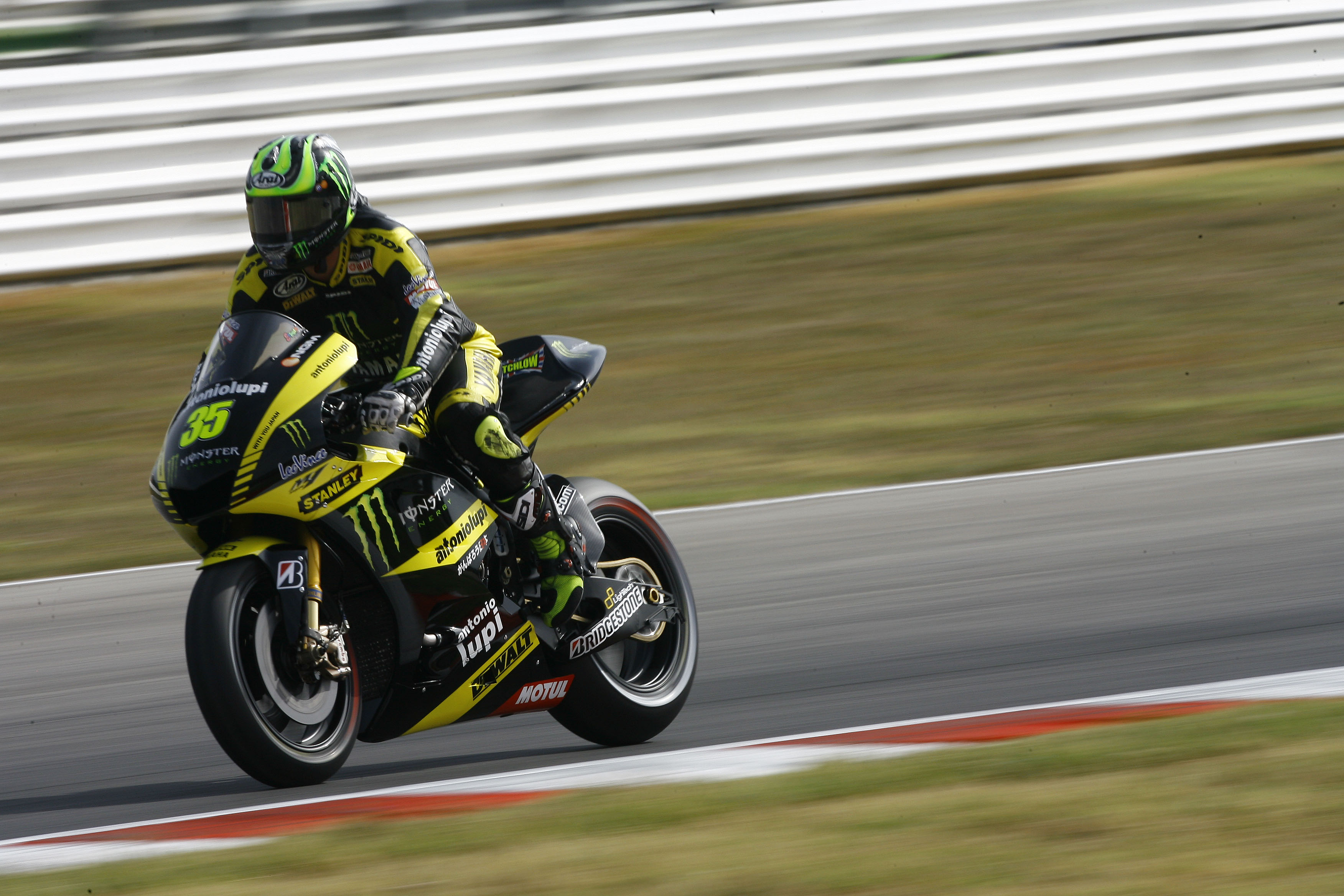 Cal Crutchlow Tech3 Yamaha Misano MotoGP 2011