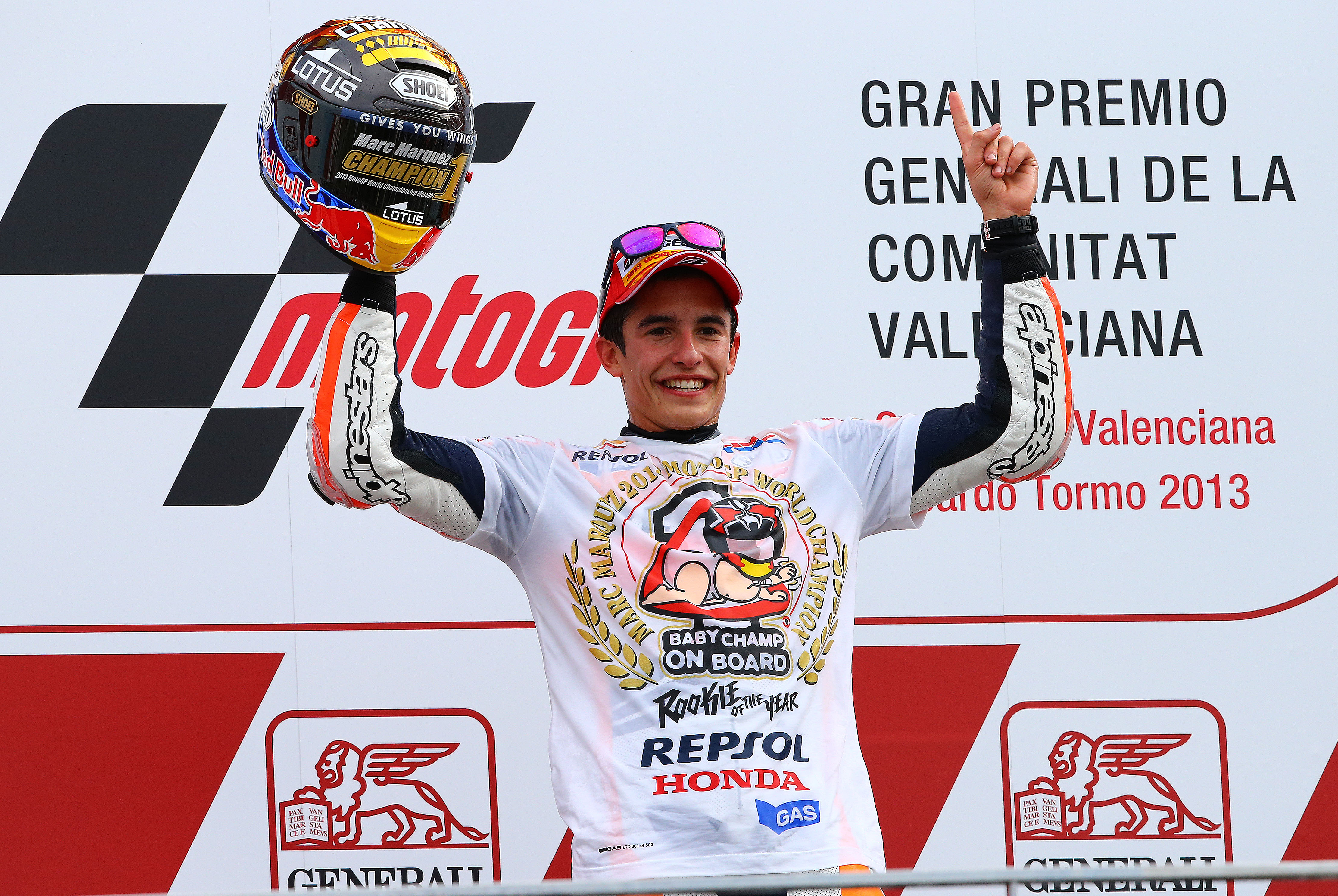 Marc Marquez wins 2013 MotoGP title