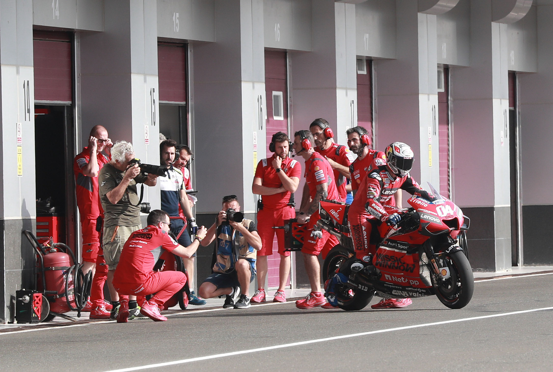 Andrea Dovizioso Ducati Qatar MotoGP testing 2020