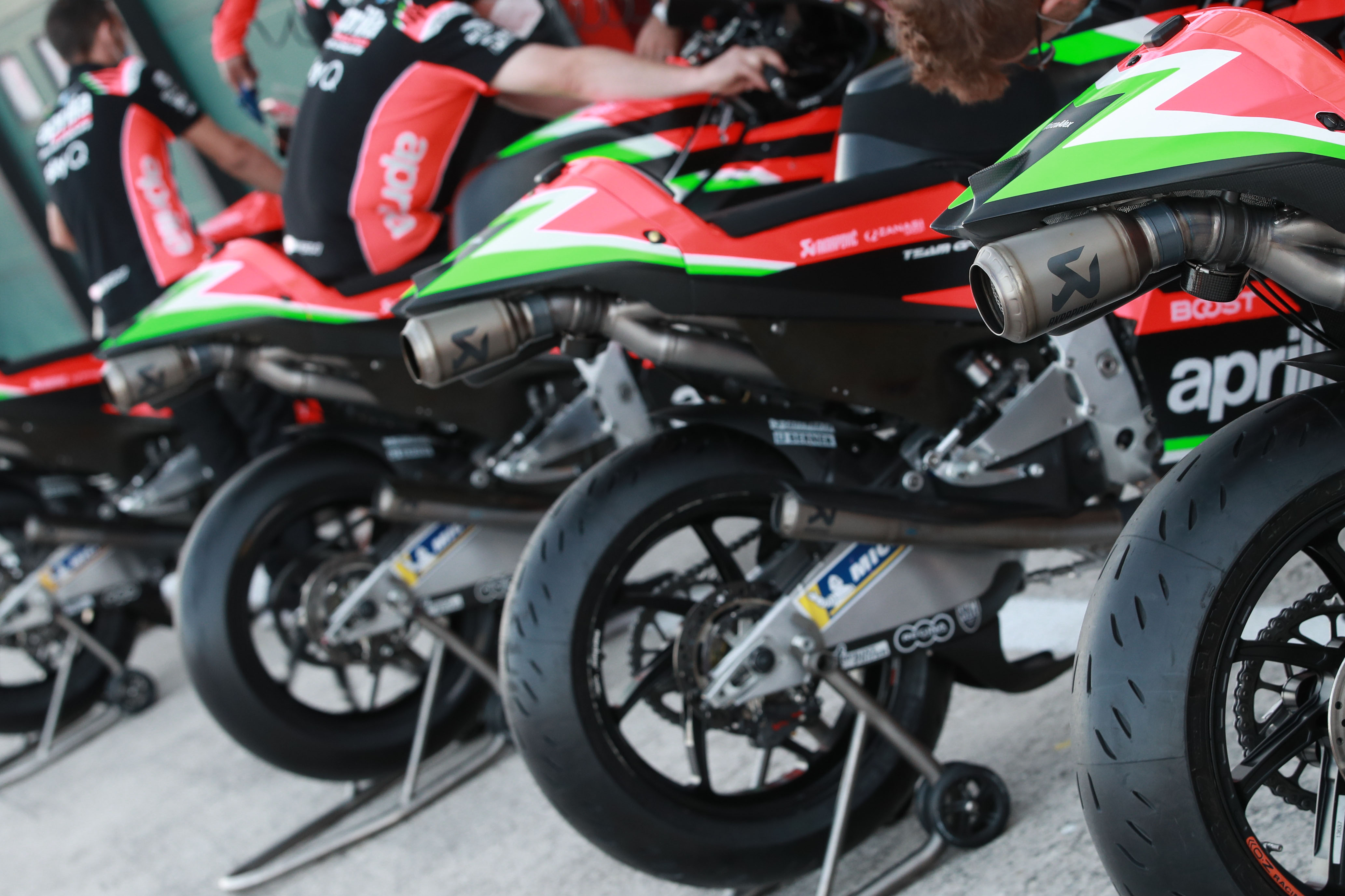 Aprilia MotoGP bikes