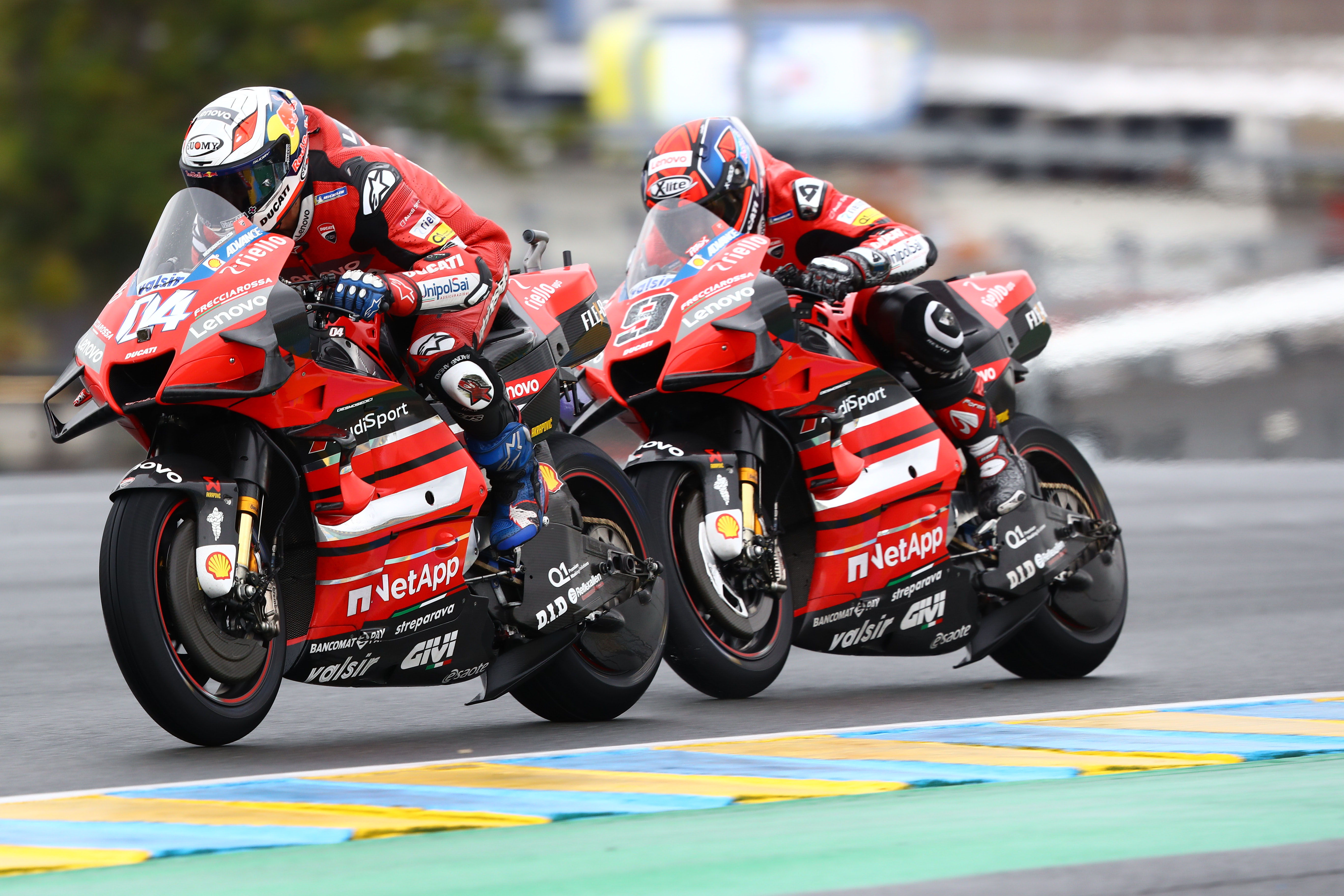 Andrea Dovizioso Danilo Petrucci Ducati Le Mans MotoGP 2020