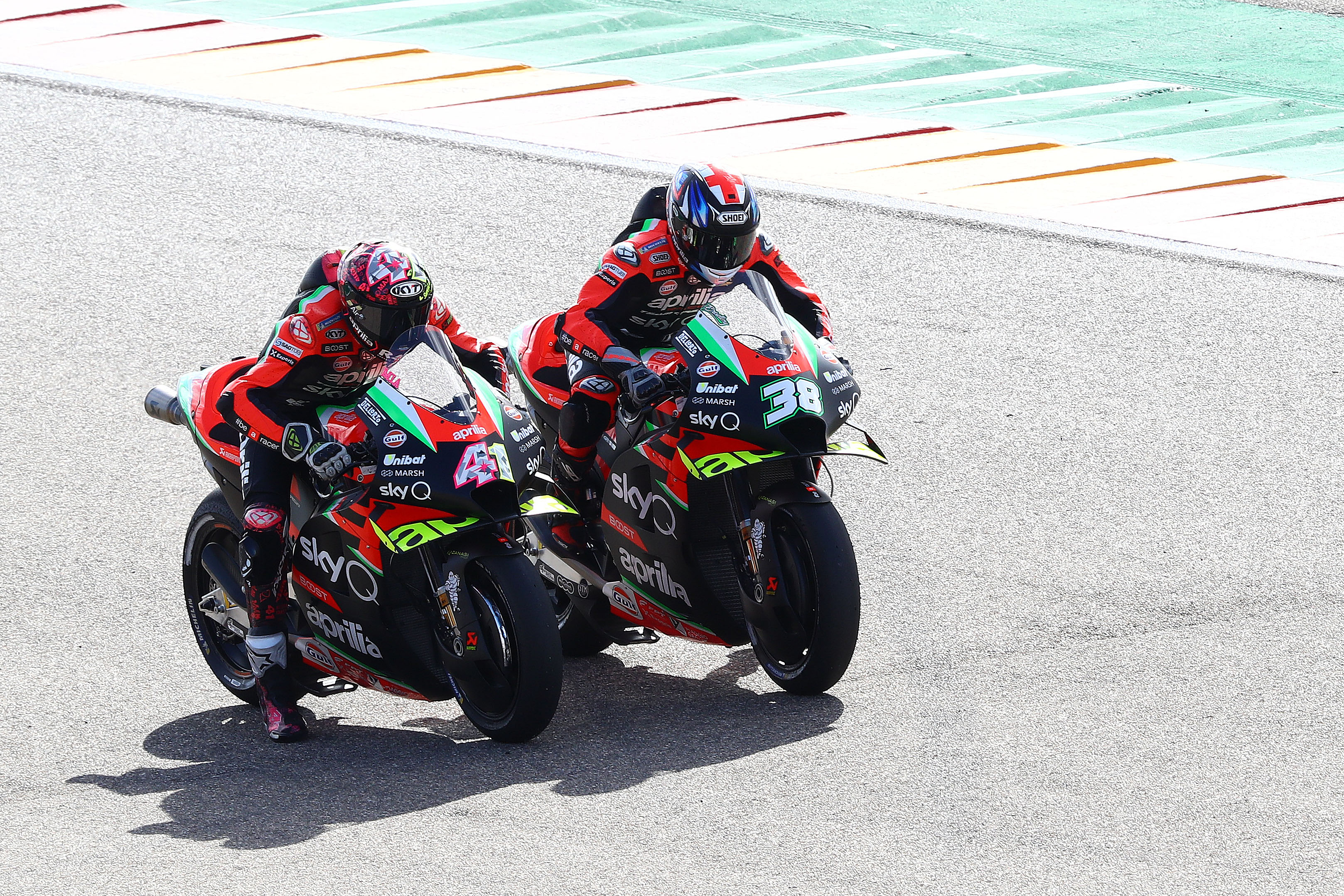 Aleix Espargaro and Bradley Smith, Aprilia, MotoGP