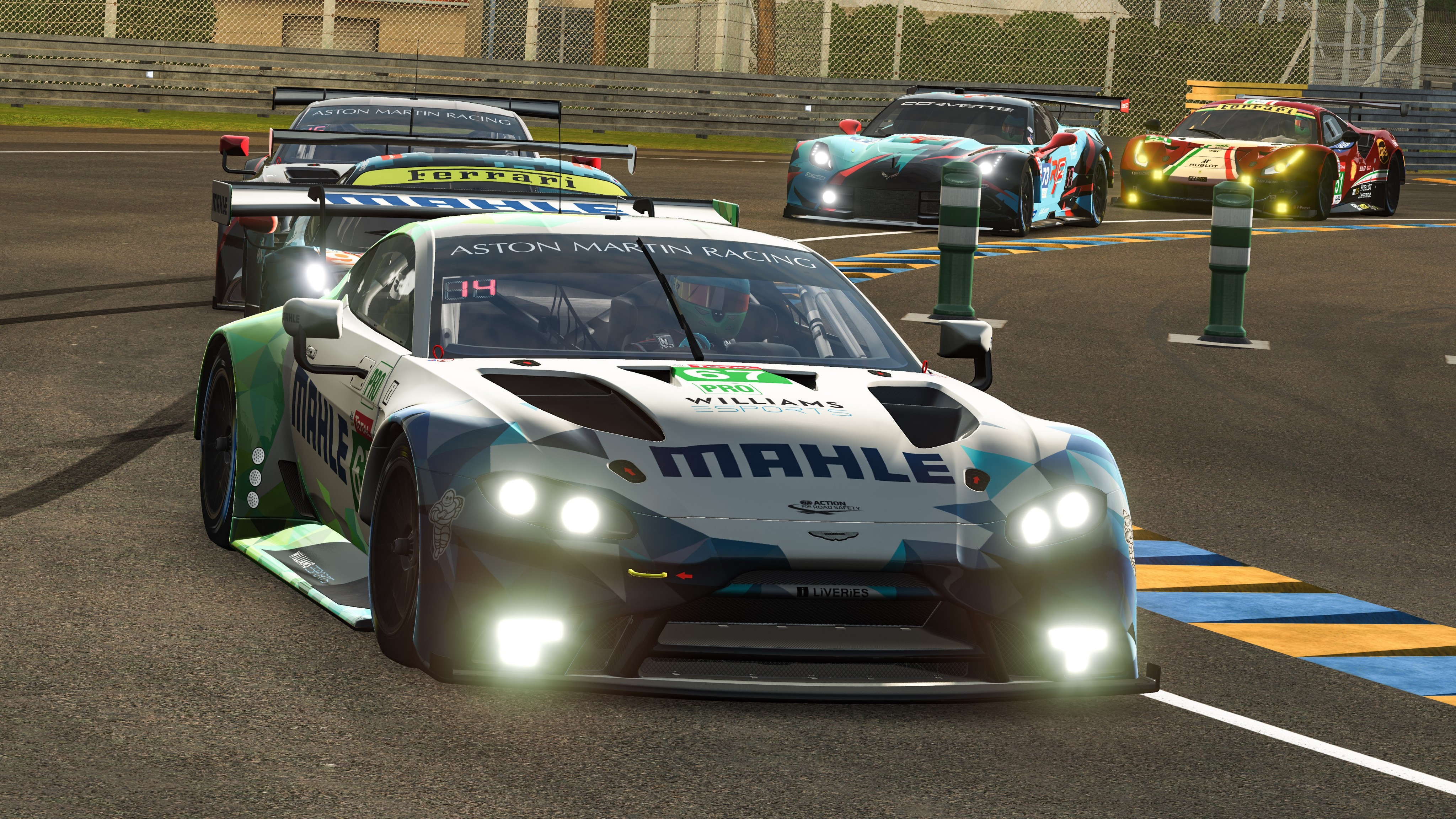 Mahle Virtual 24 Hours Le Mans Pic 1