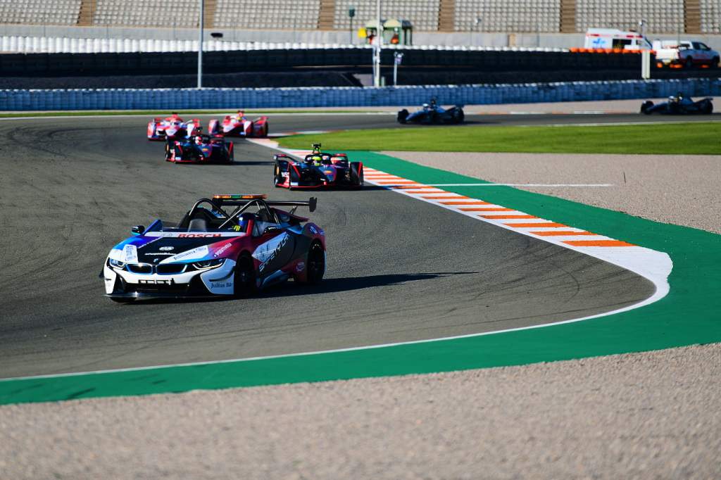 Formula E Valencia testing exercise race