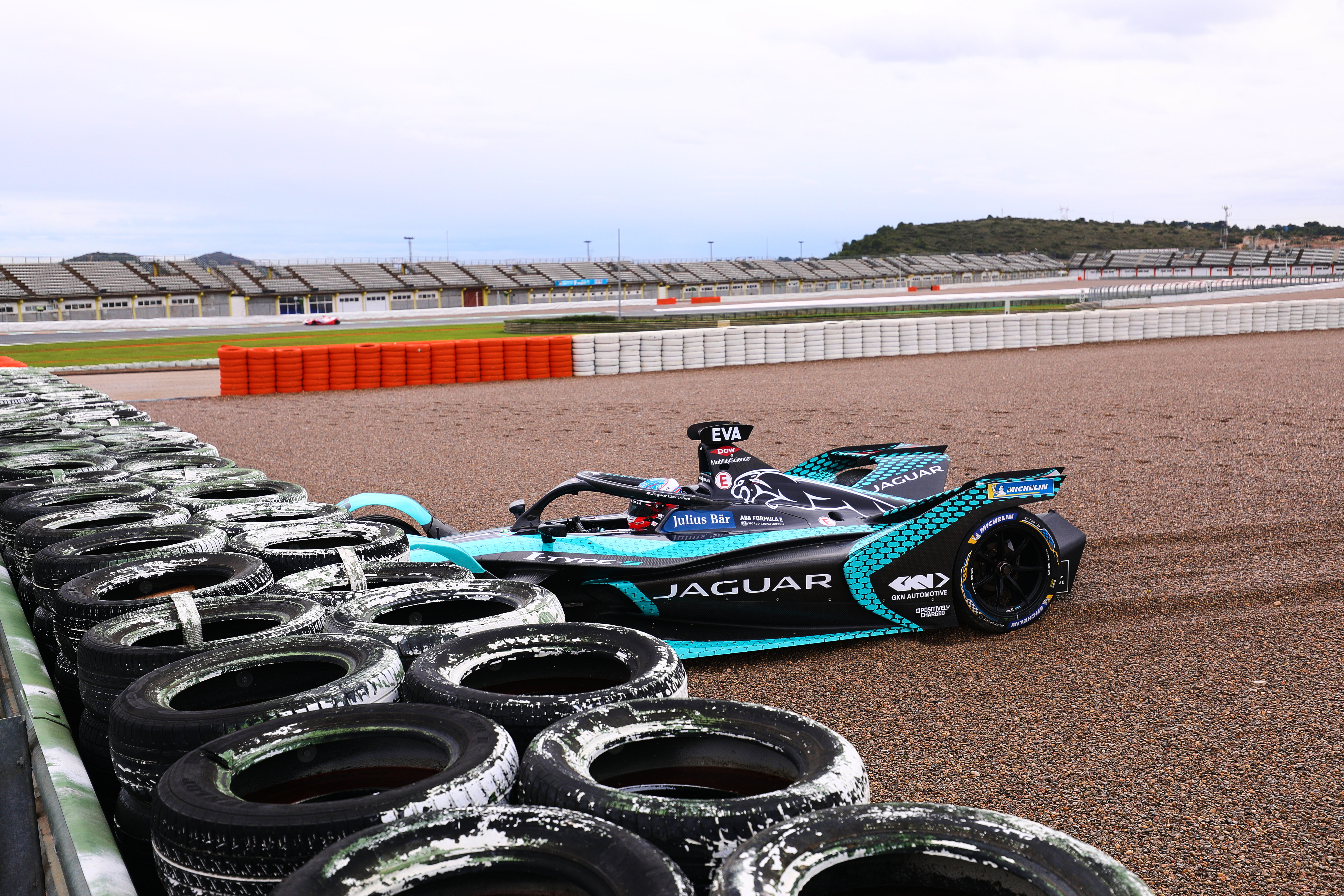 Mitch Evans, Jaguar, Formula E testing