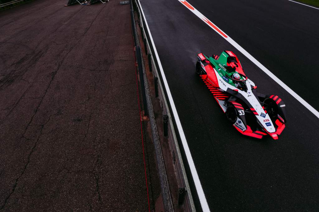 Rene Rast Audi Valencia Formula E testing 2020