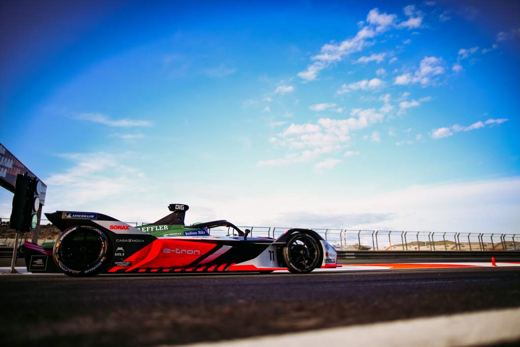 Lucas di Grassi Audi Formula E testing Valencia 2020