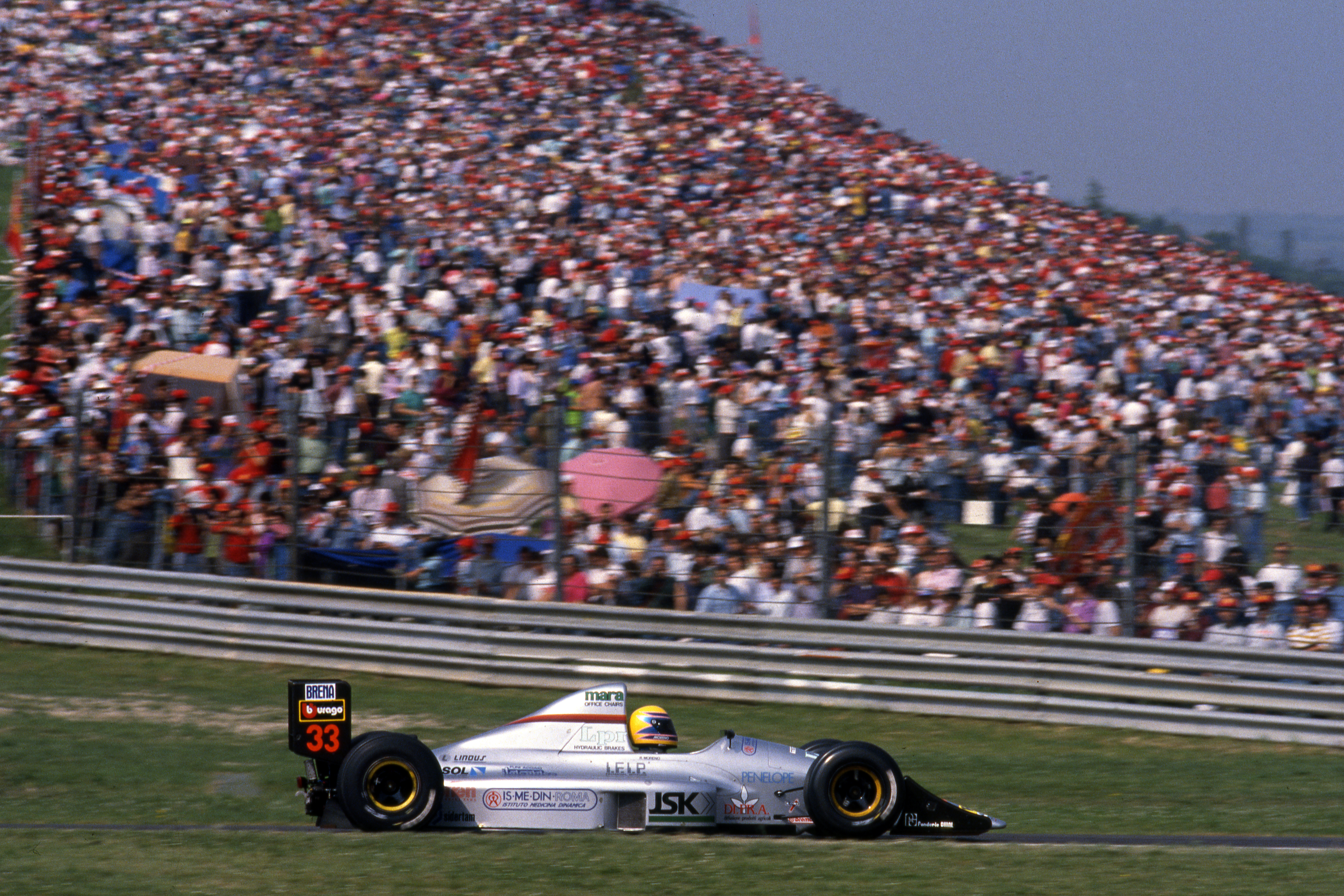 Roberto Moreno, Eurobrun, San Marino GP