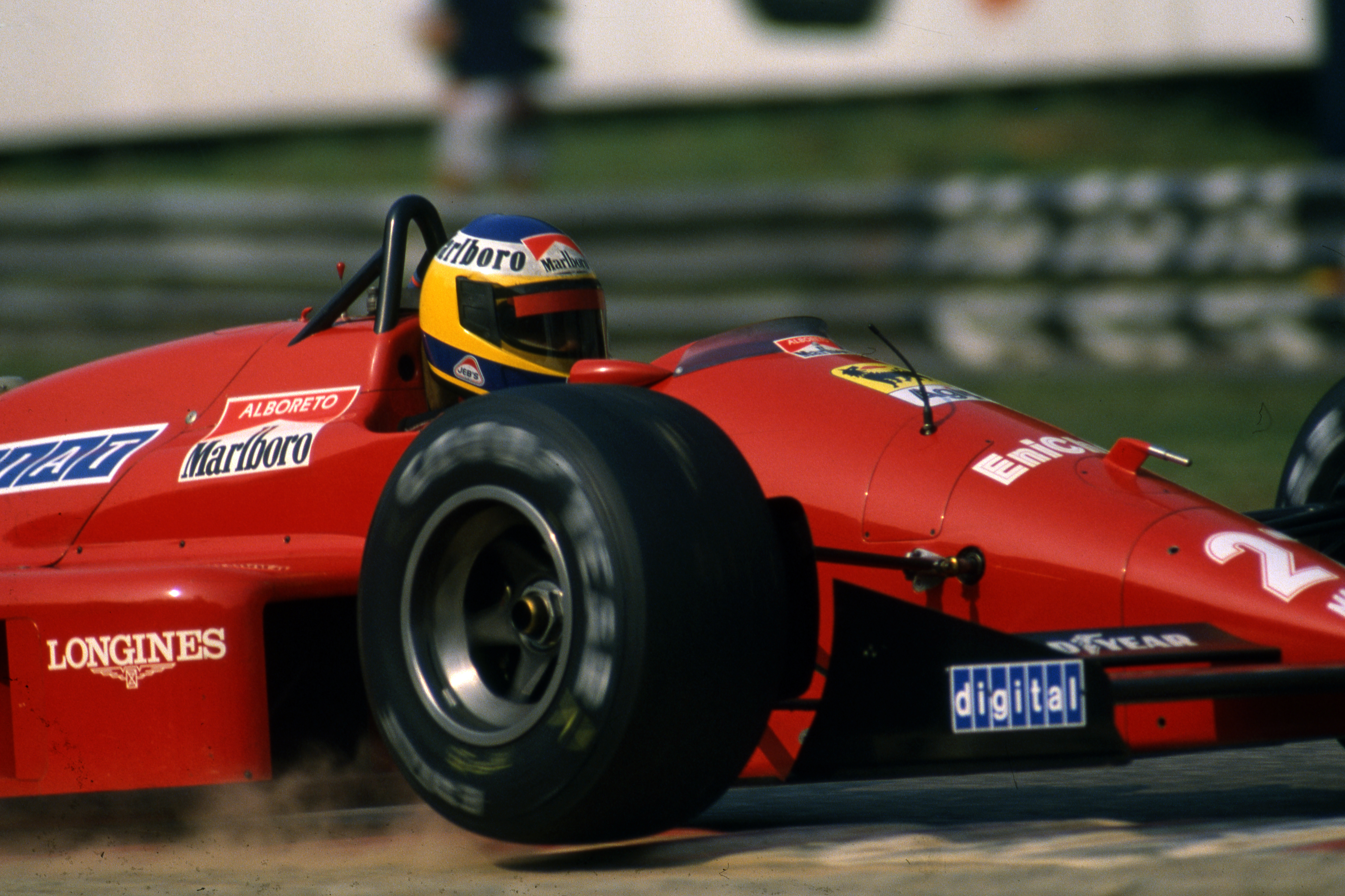 Michele Alboreto Ferrari 1988