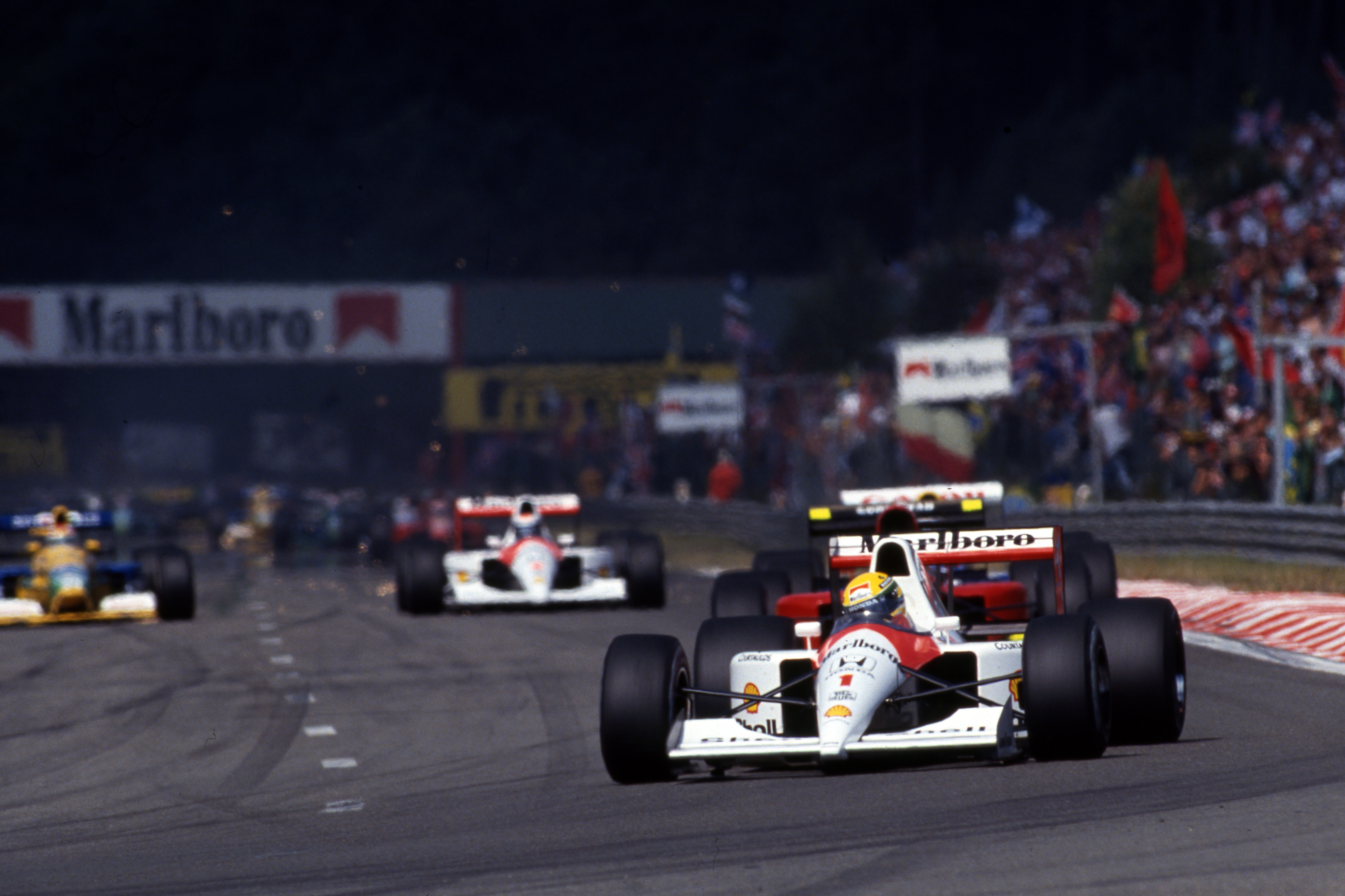 Ayrton Senna, McLaren, F1 1991, Belgian Grand Prix