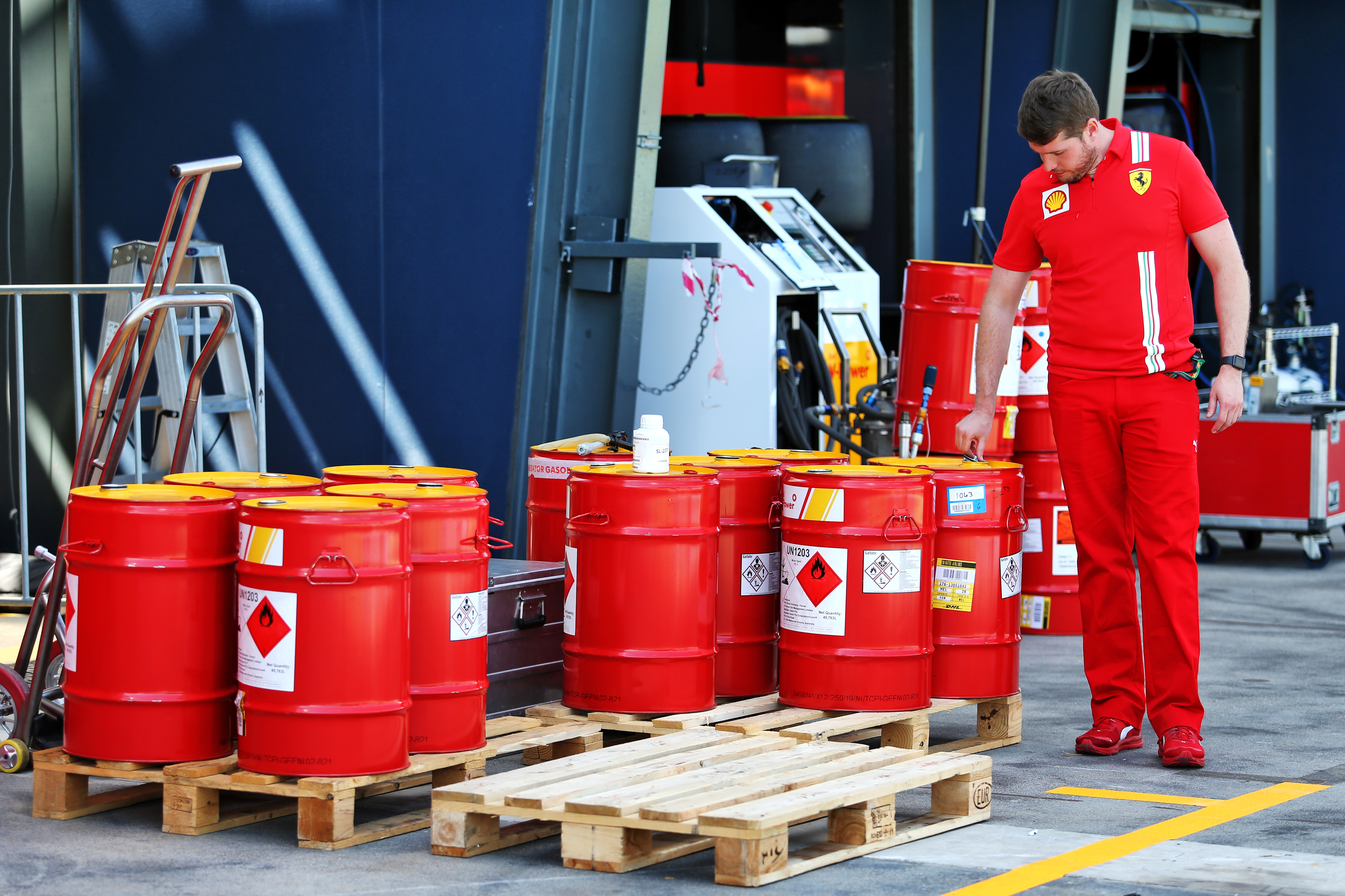 Motor Racing Formula One World Championship Australian Grand Prix Preparation Day Wednesday Melbourne, Australia