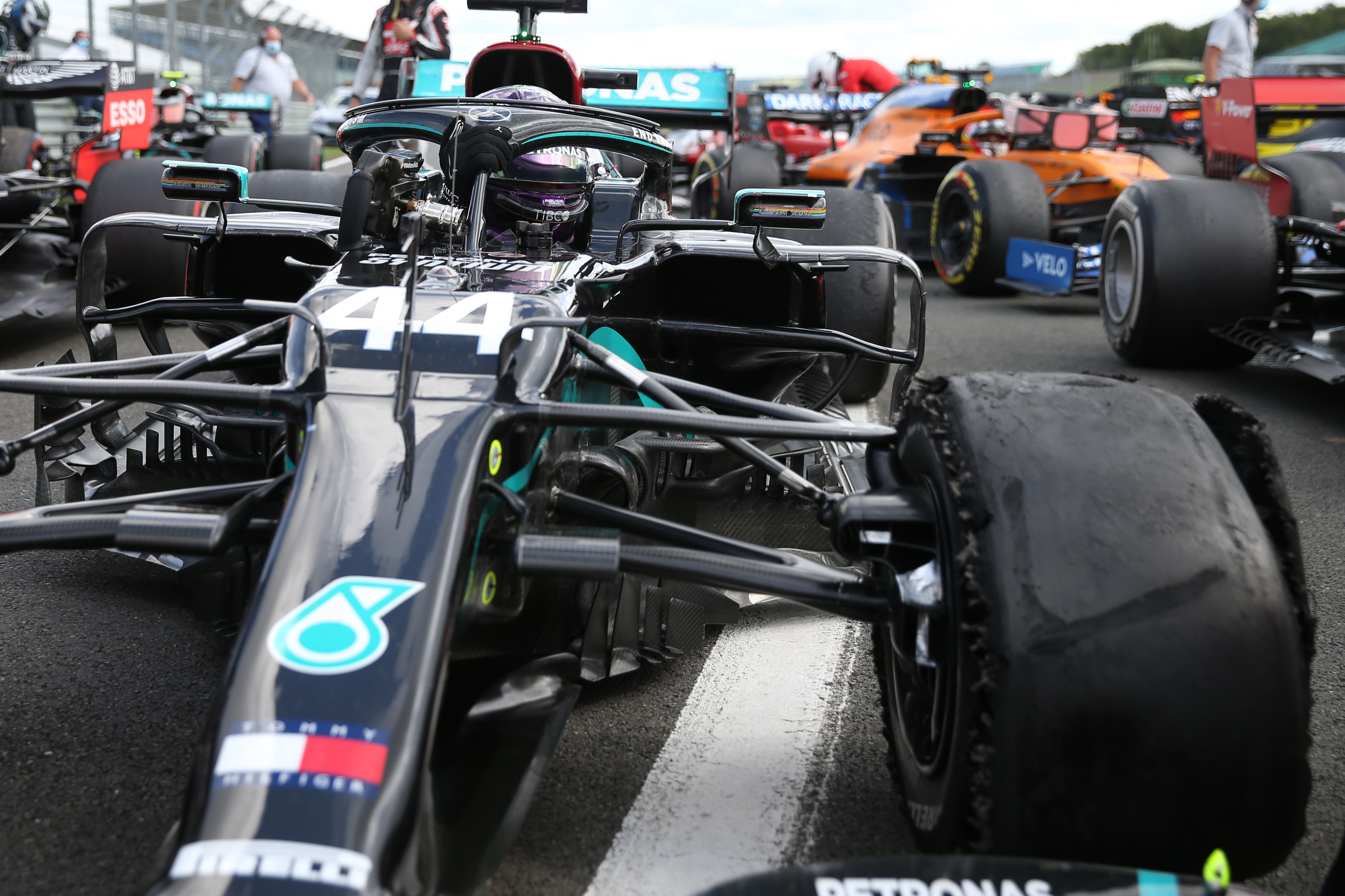 Motor Racing Formula One World Championship British Grand Prix Race Day Silverstone, England