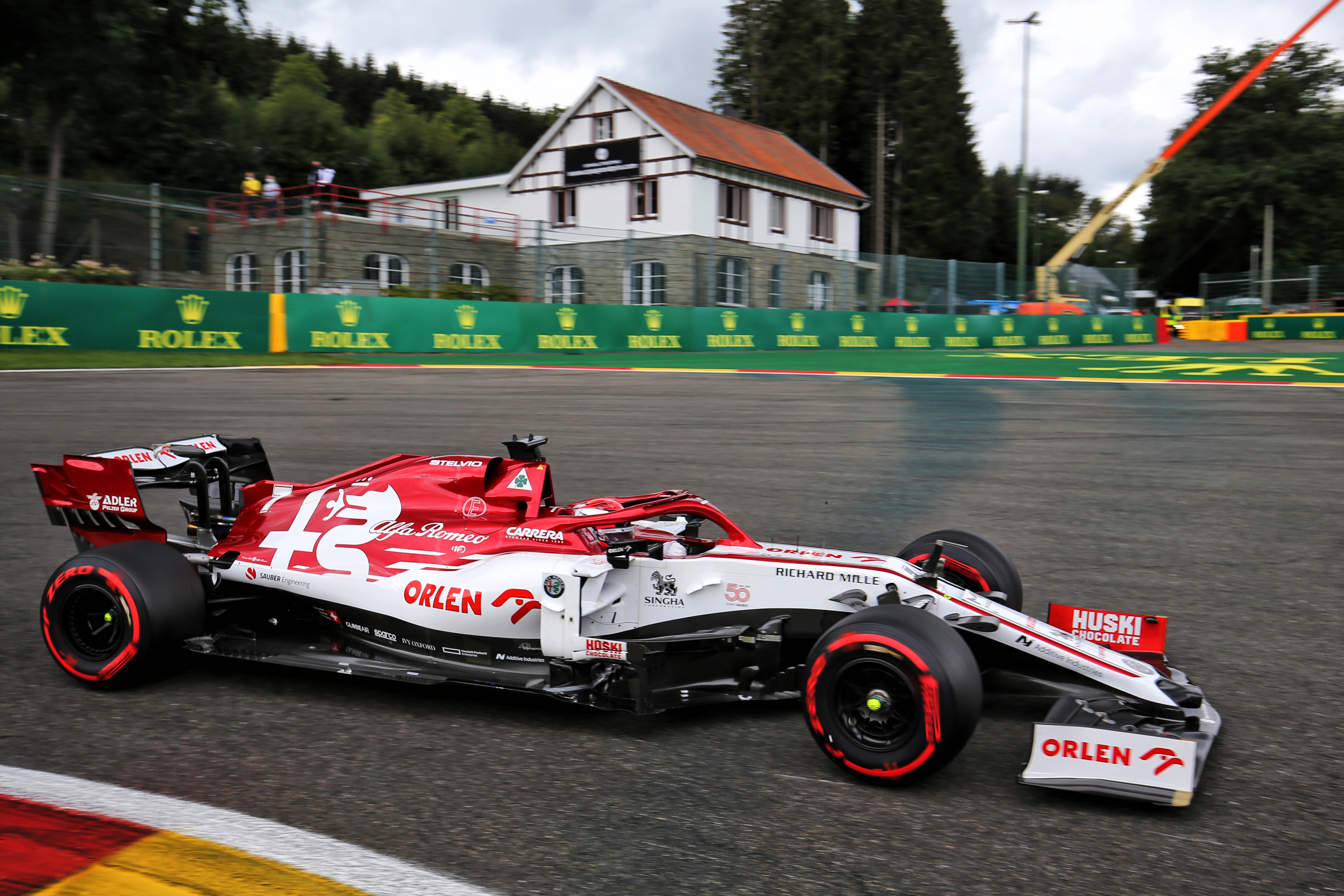 Motor Racing Formula One World Championship Belgian Grand Prix Qualifying Day Spa Francorchamps, Belgium