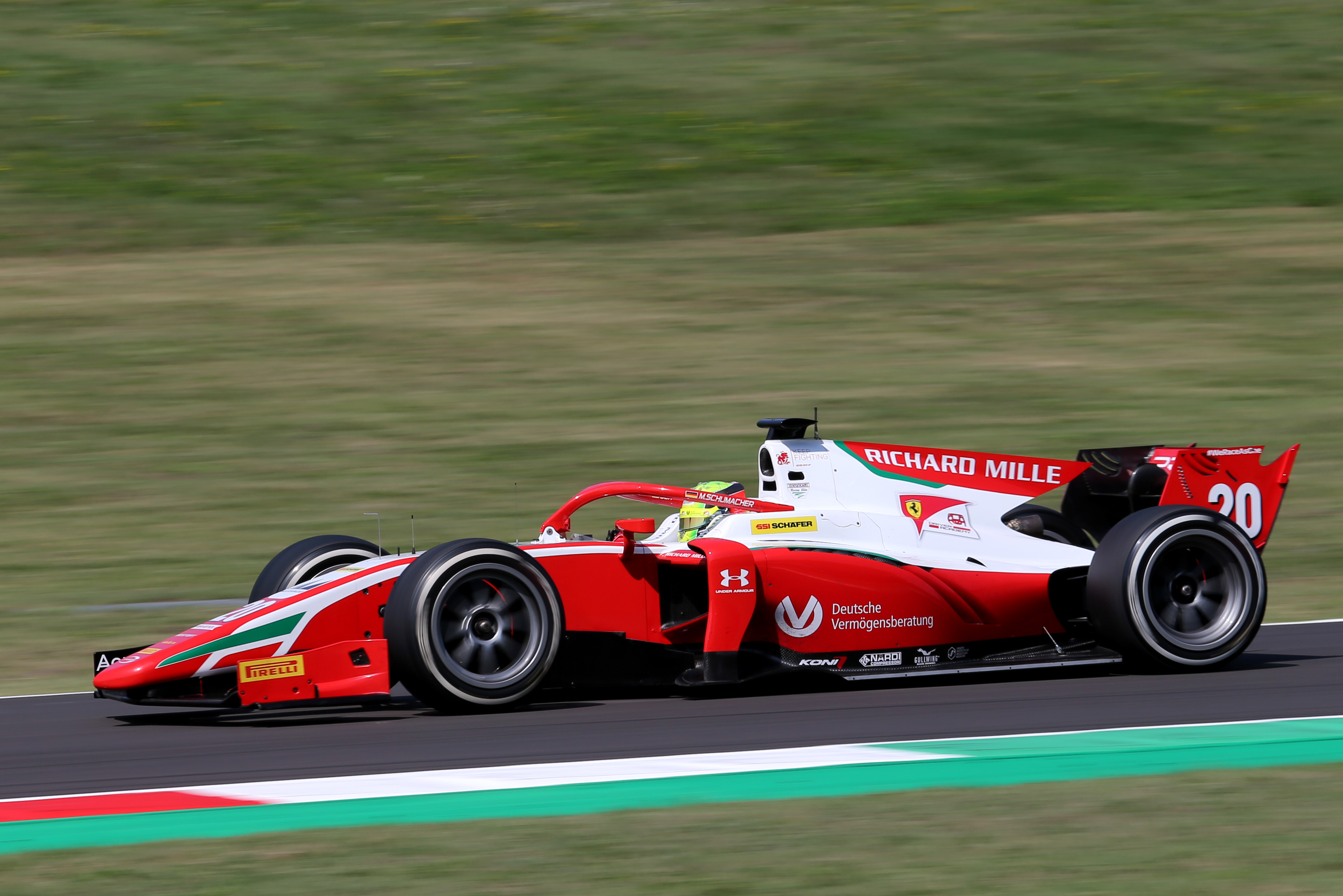 Motor Racing Fia Formula 2 Championship Friday Mugello, Italy