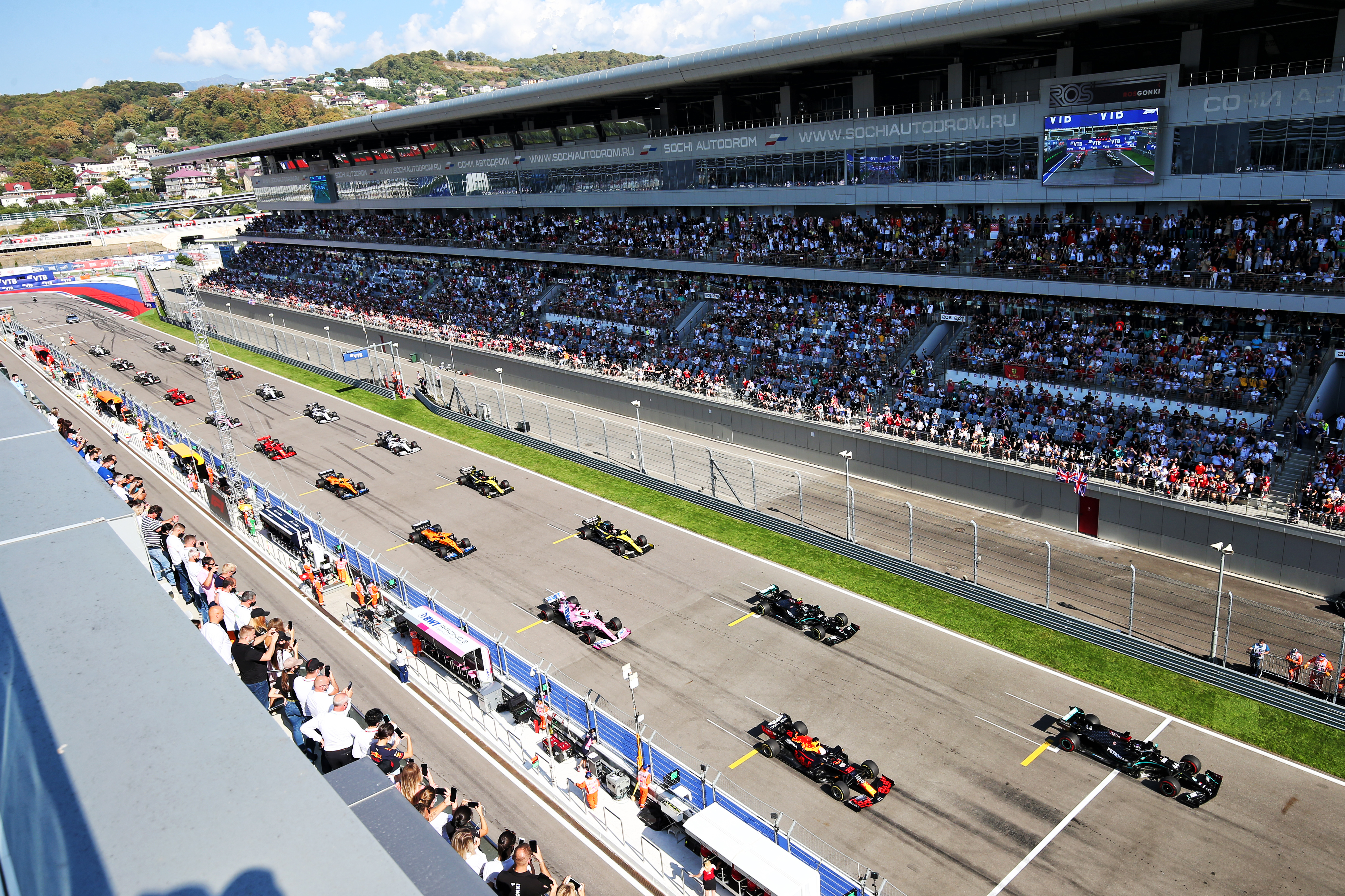 Motor Racing Formula One World Championship Russian Grand Prix Race Day Sochi, Russia