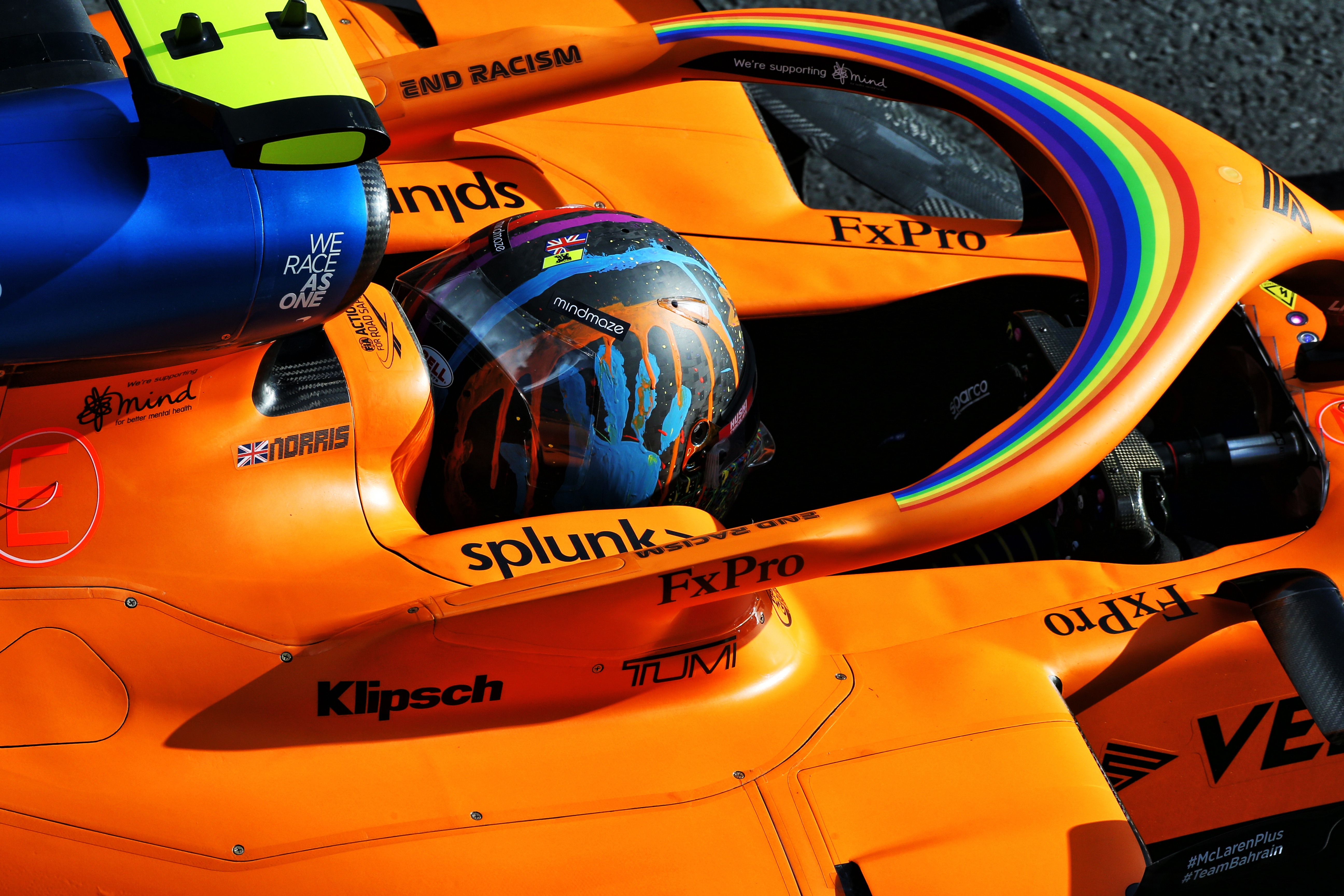 Lando Norris McLaren F1 2020