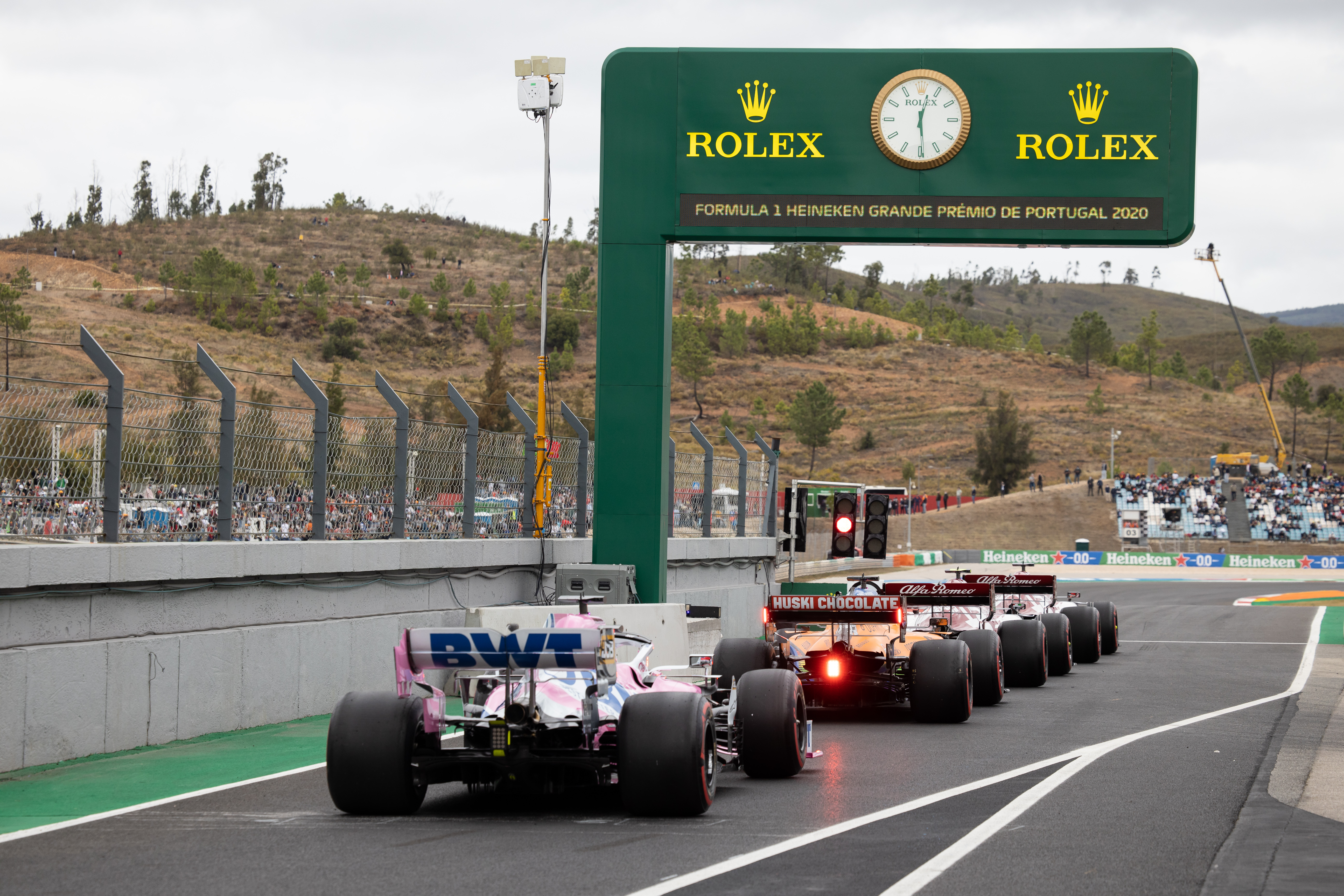 Motor Racing Formula One World Championship Portuguese Grand Prix Race Day Portimao, Portugal