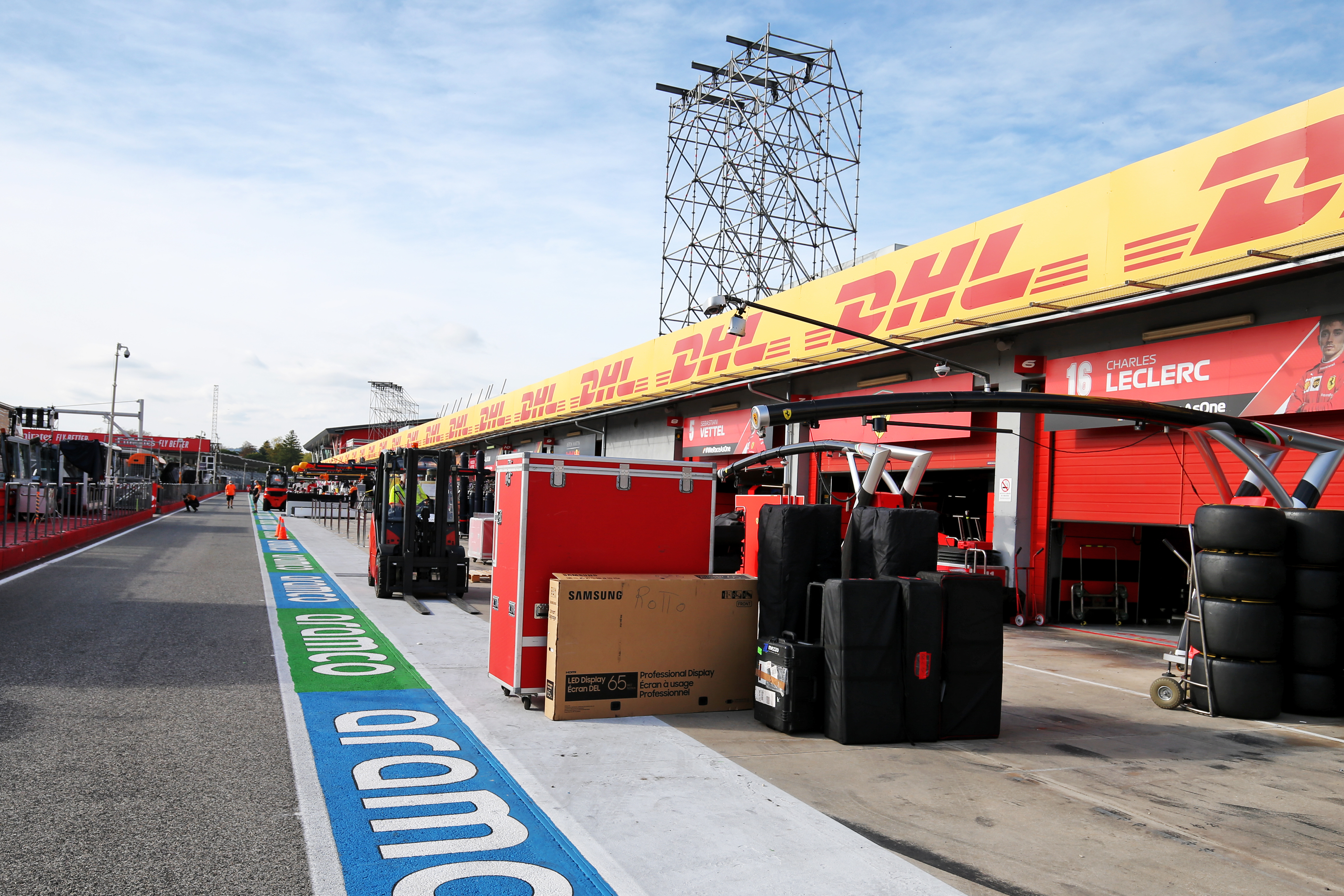 Motor Racing Formula One World Championship Emilia Romagna Grand Prix Preparation Day Imola, Italy