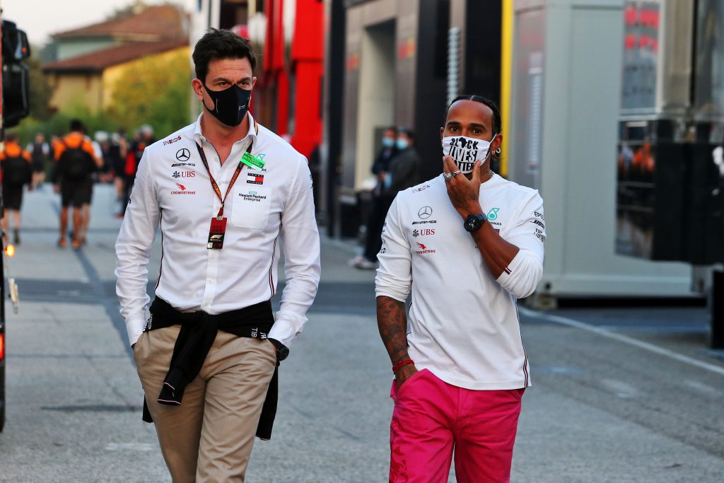 Toto Wolff Lewis Hamilton