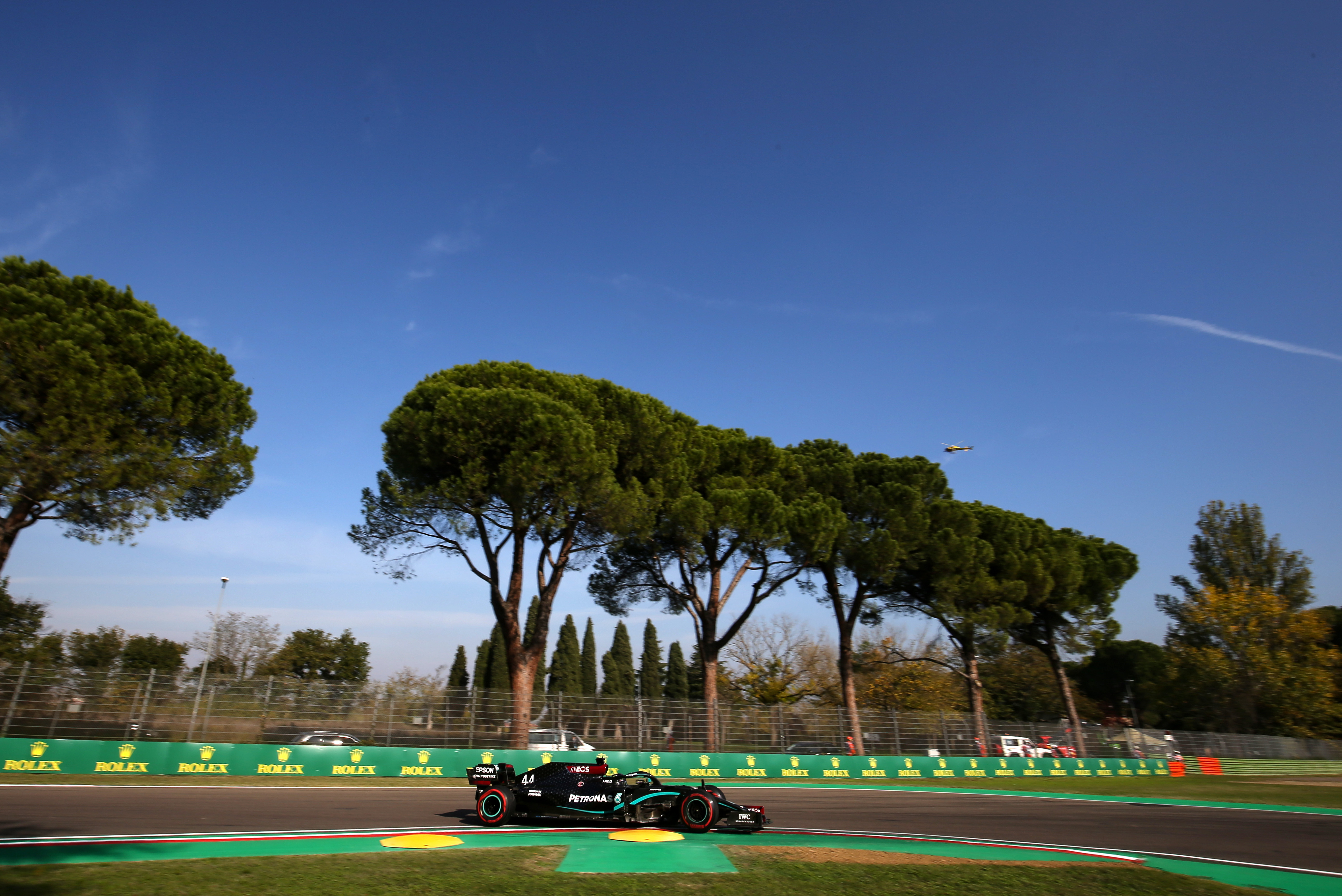 Motor Racing Formula One World Championship Emilia Romagna Grand Prix Qualifying Day Imola, Italy