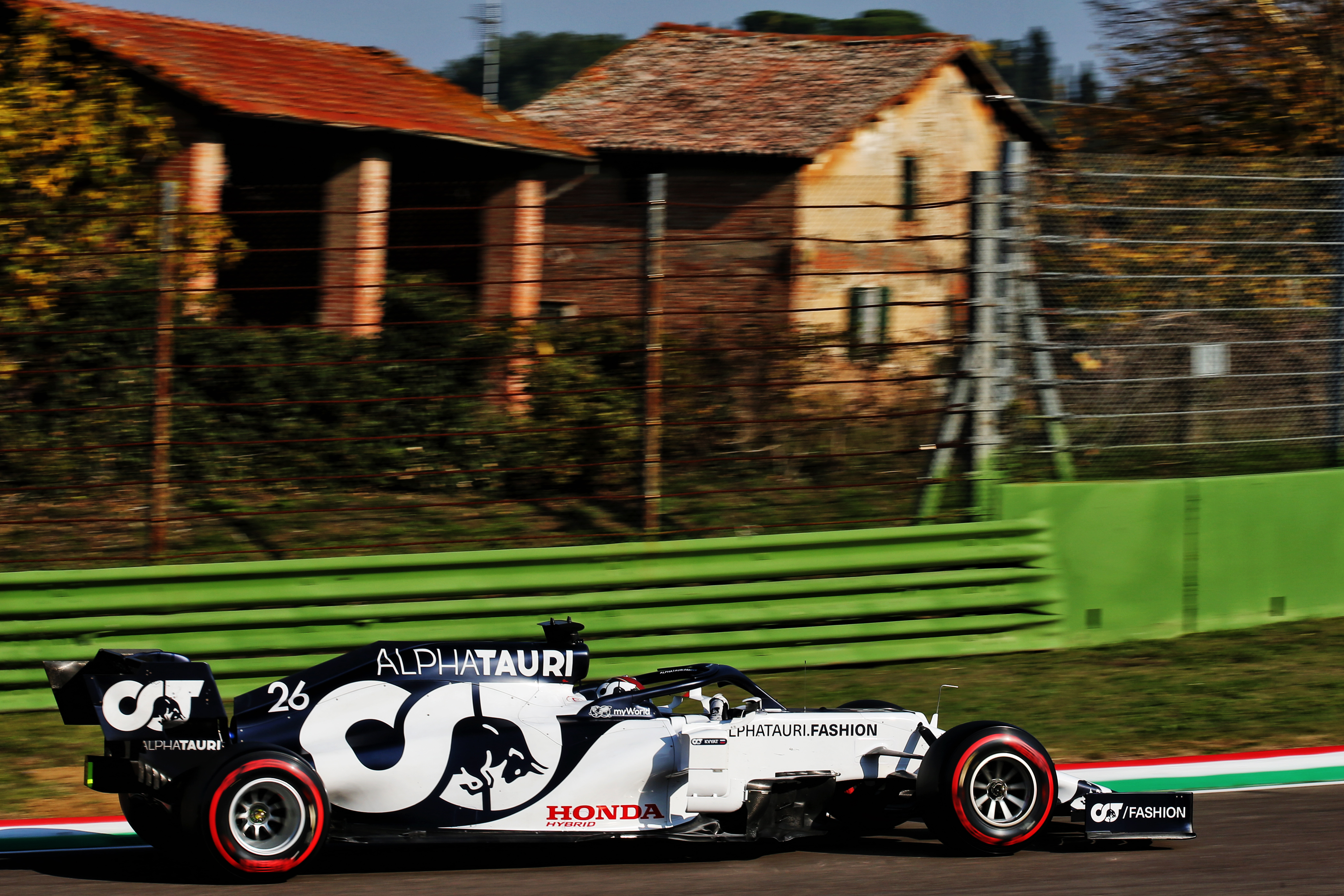 Daniil Kvyat, AlphaTauri, Imola F1 2020