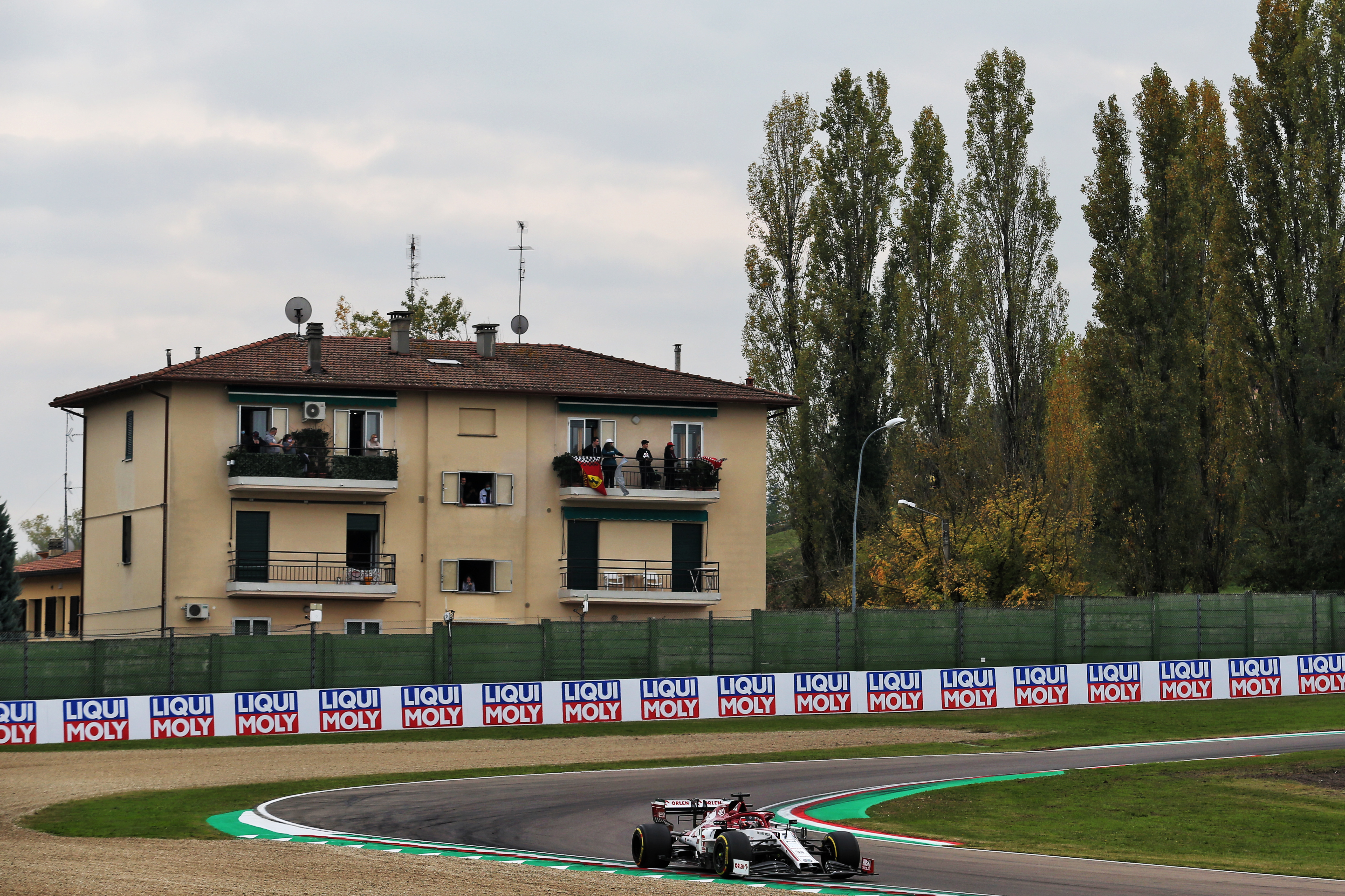 Kimi Raikkonen Alfa Romeo Imola 2020