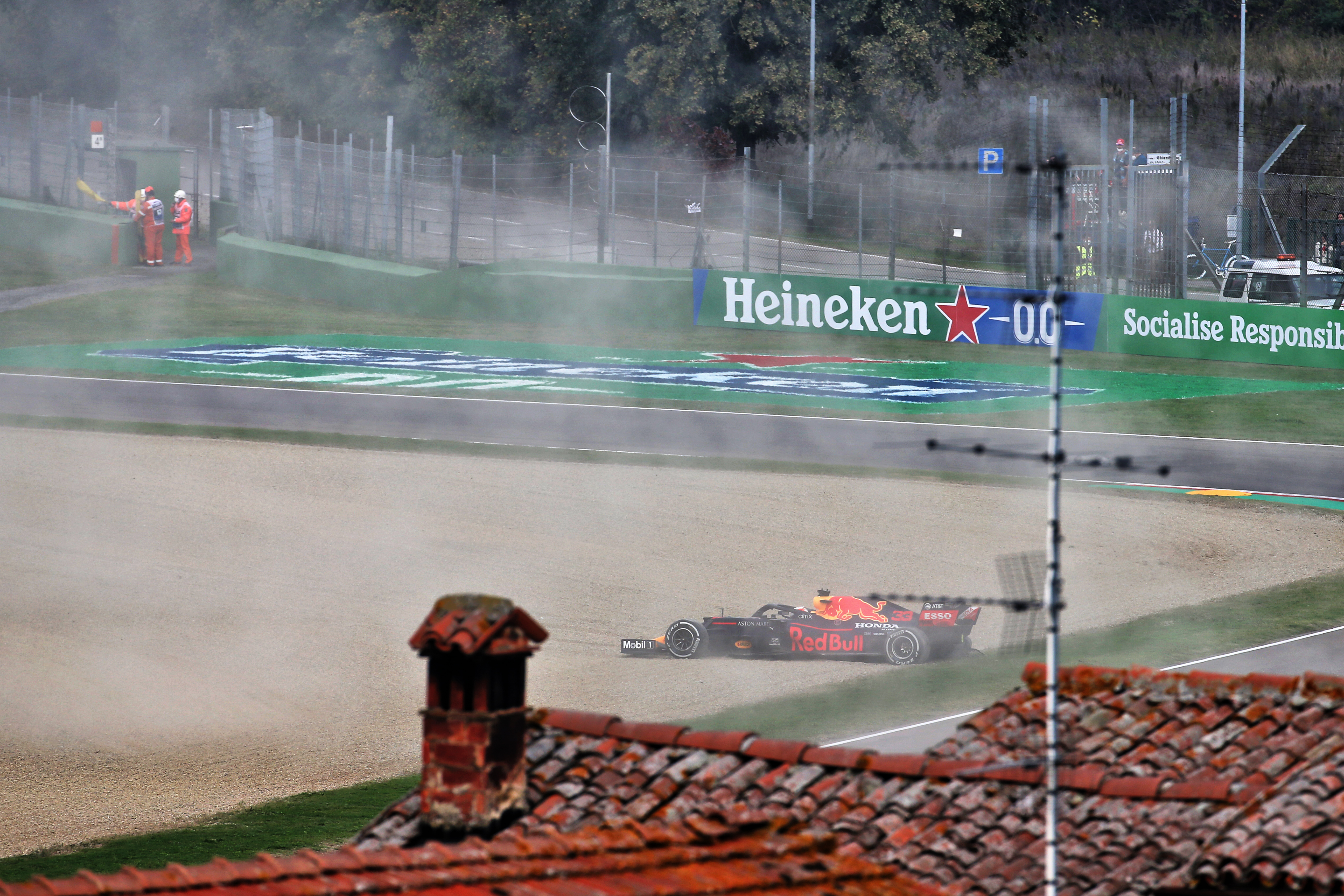 Motor Racing Formula One World Championship Emilia Romagna Grand Prix Race Day Imola, Italy