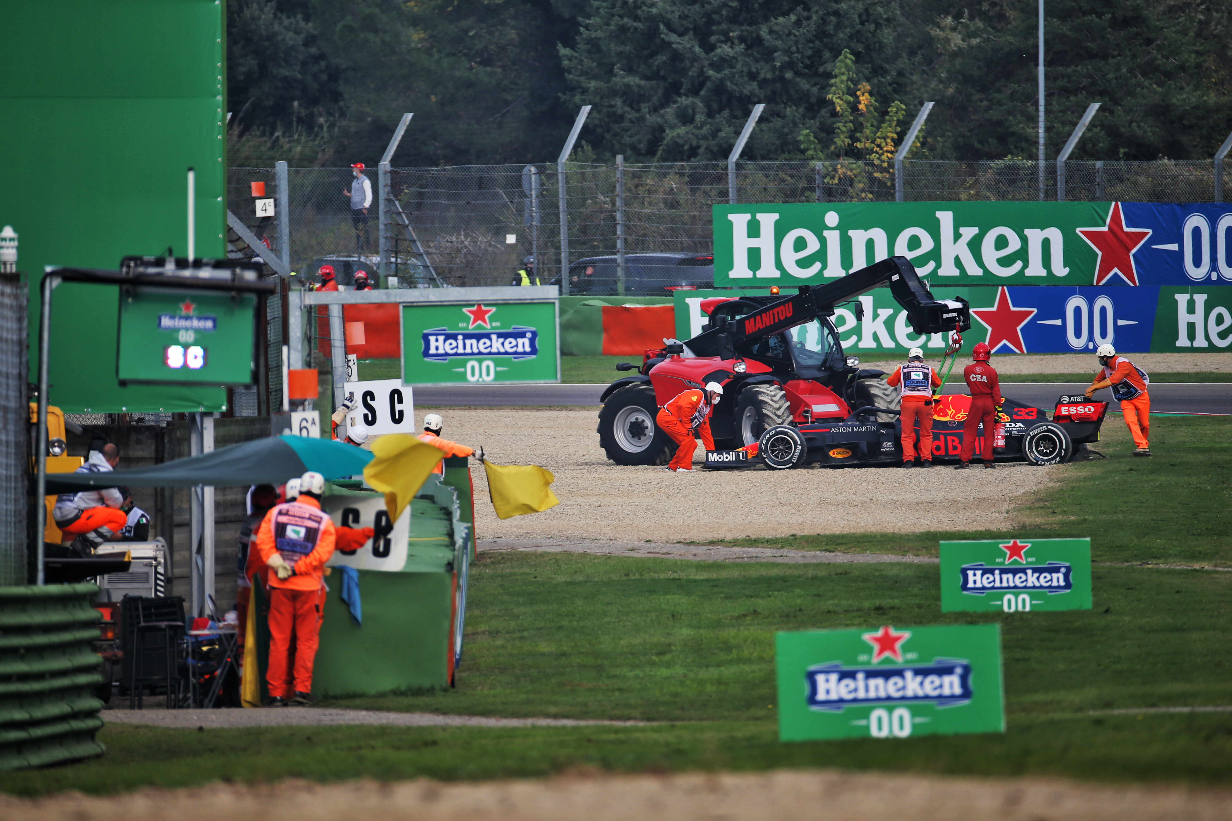 Motor Racing Formula One World Championship Emilia Romagna Grand Prix Race Day Imola, Italy