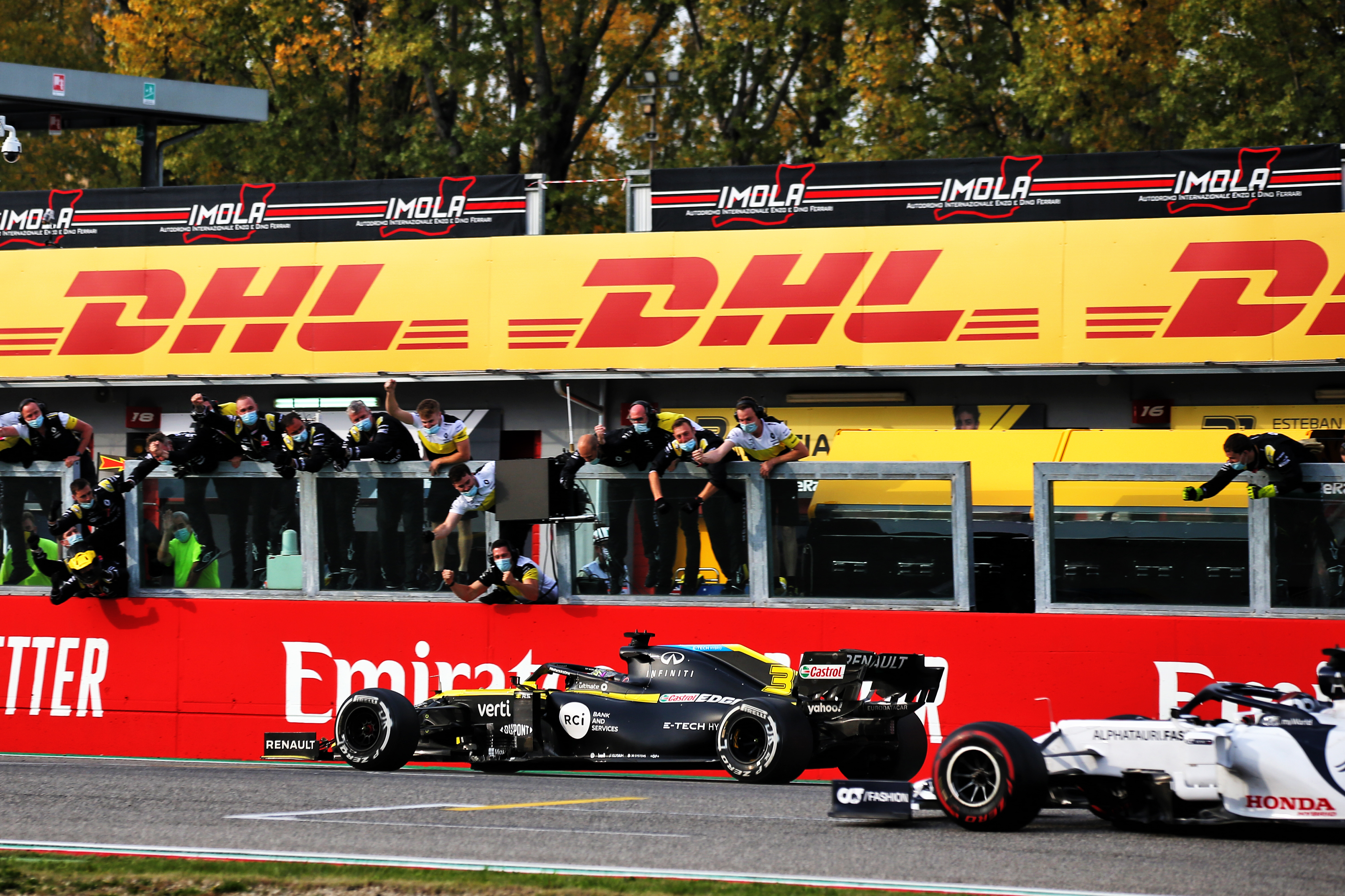 Motor Racing Formula One World Championship Emilia Romagna Grand Prix Race Day Imola, Italy