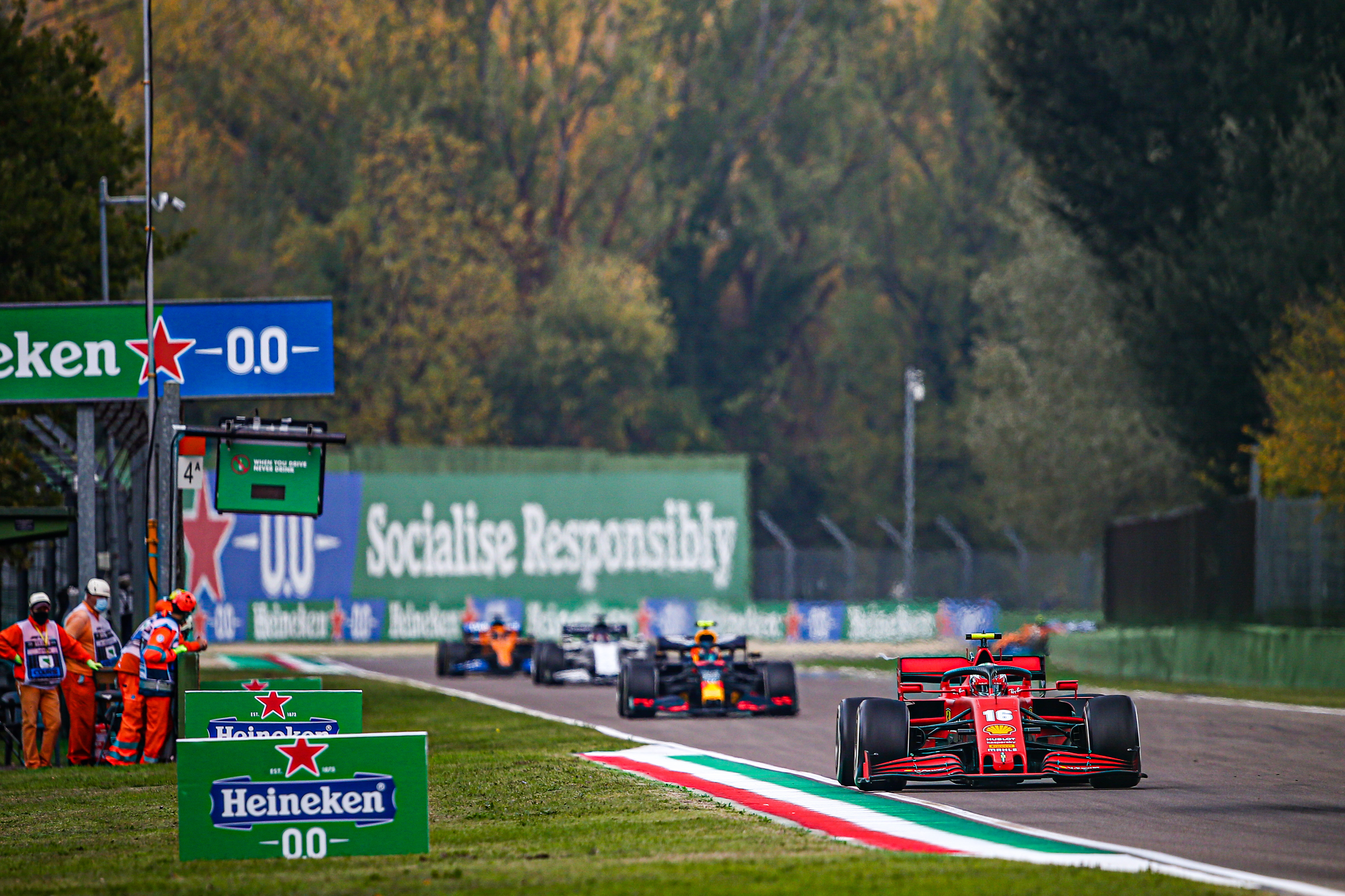 Motor Racing Formula One World Championship Emilia Romagna Grand Prix Race Day Imola, Italy