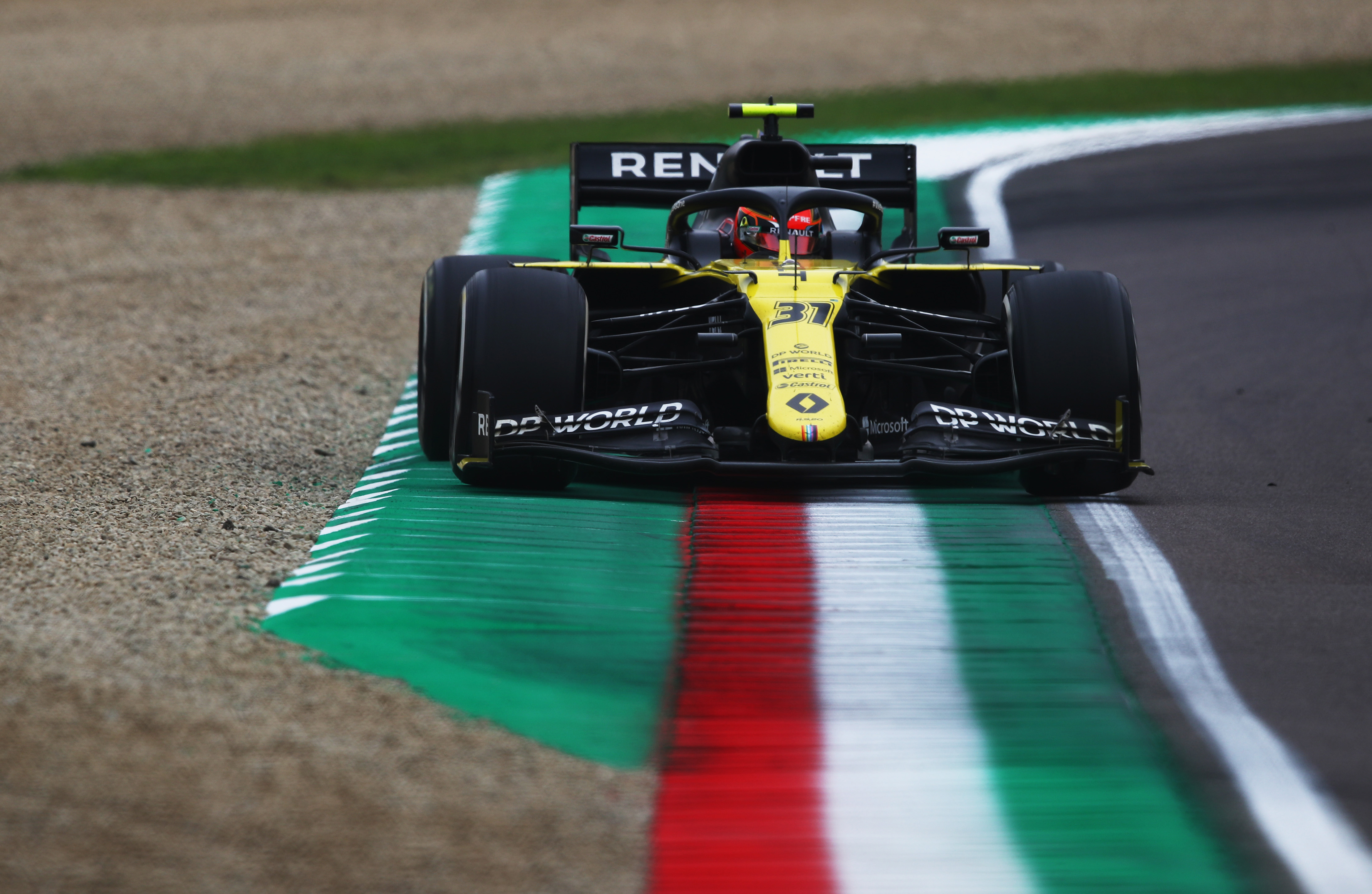 Esteban Ocon Renault Imola 2020