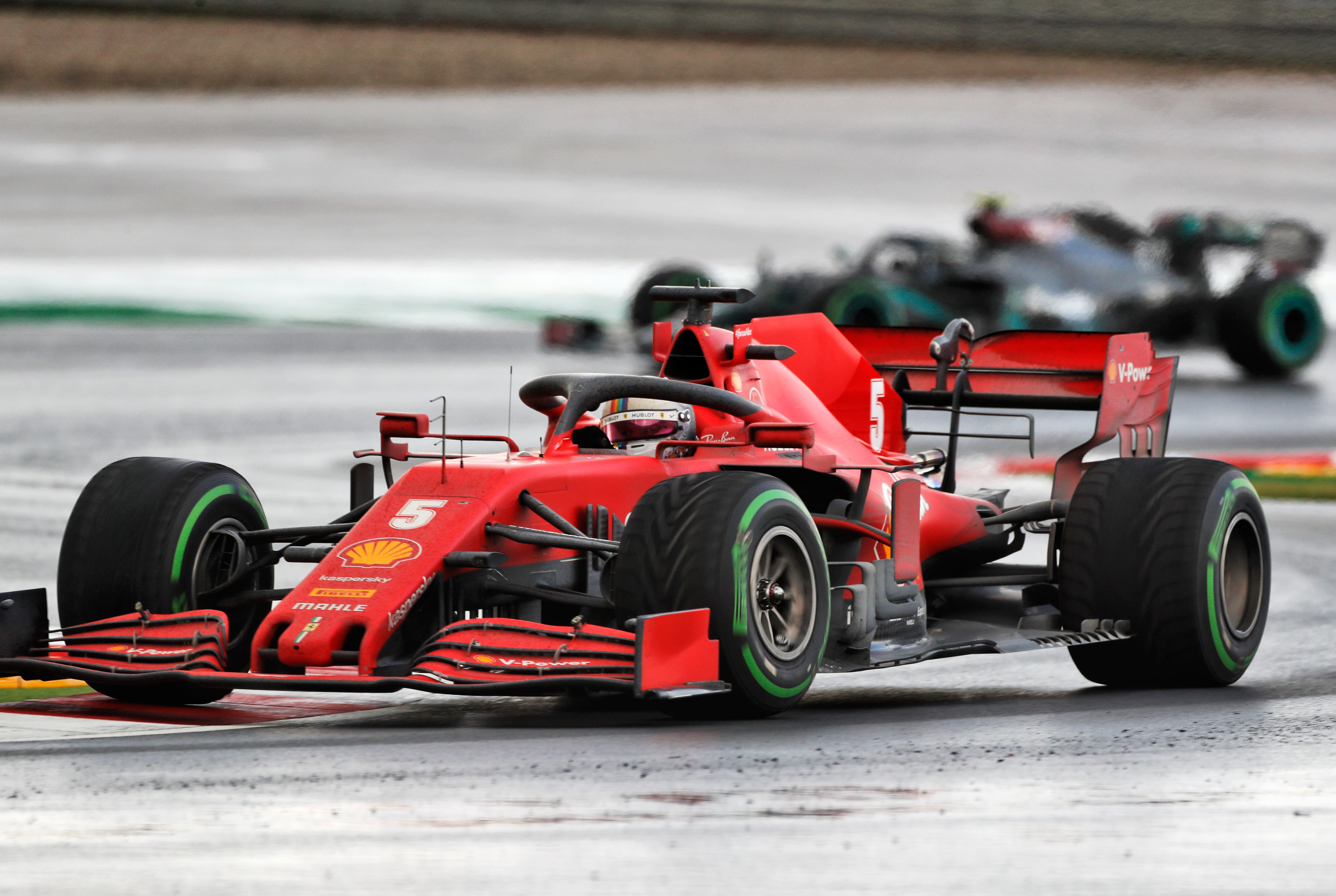 Sebastian Vettel, Ferrari, Turkish GP, F1 2020
