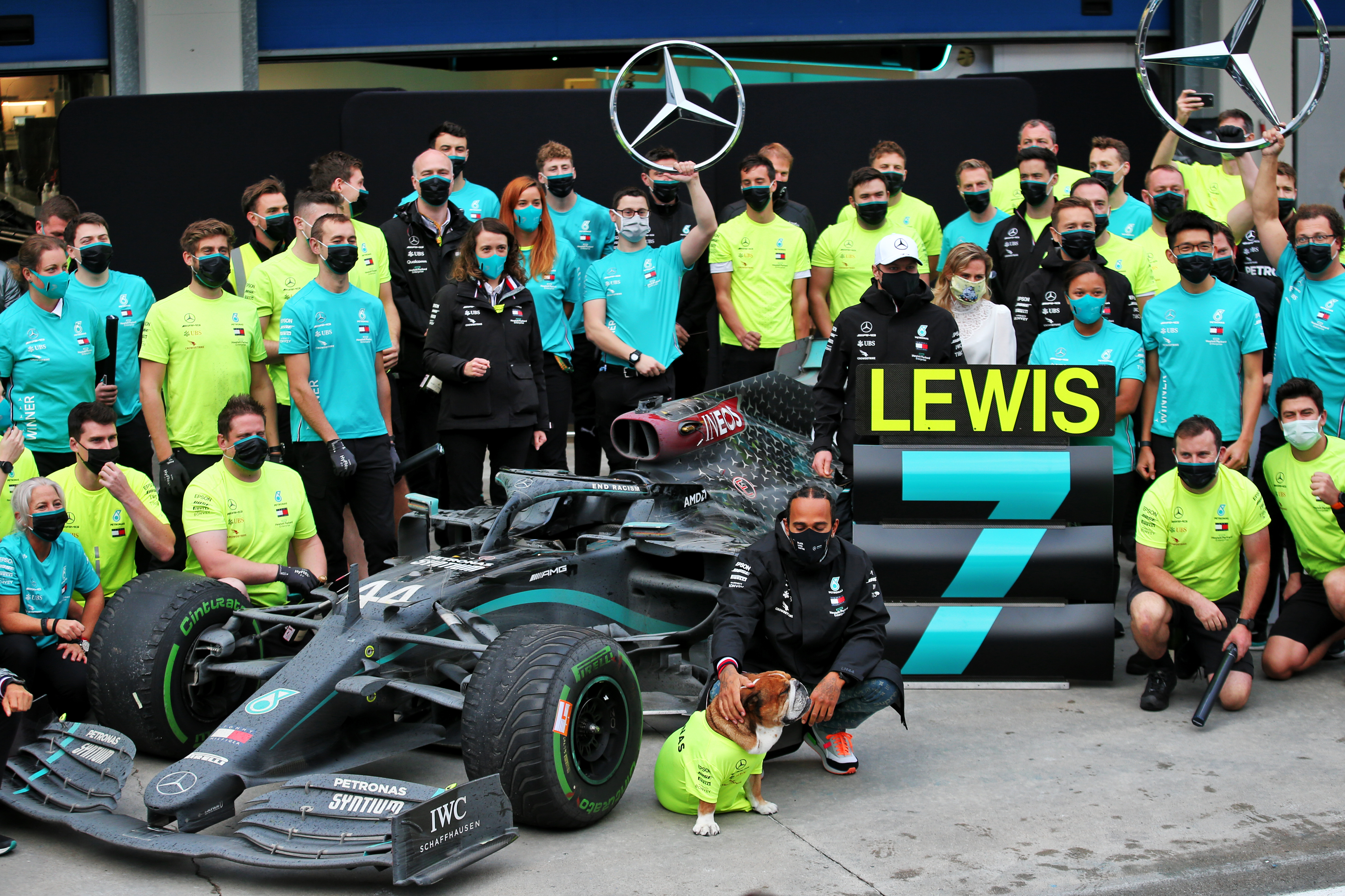 Lewis Hamilton Mercedes F1 2020