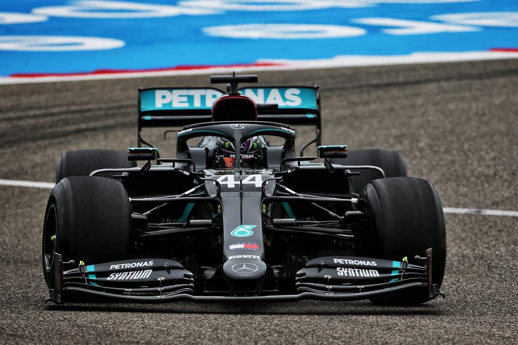 Lewis Hamilton Mercedes Bahrain Grand Prix 2020